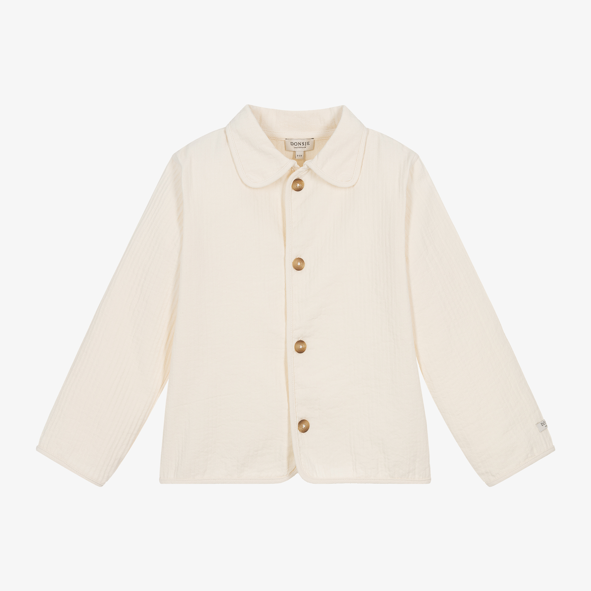 Donsje - Ivory Cotton Corduroy Jacket | Childrensalon