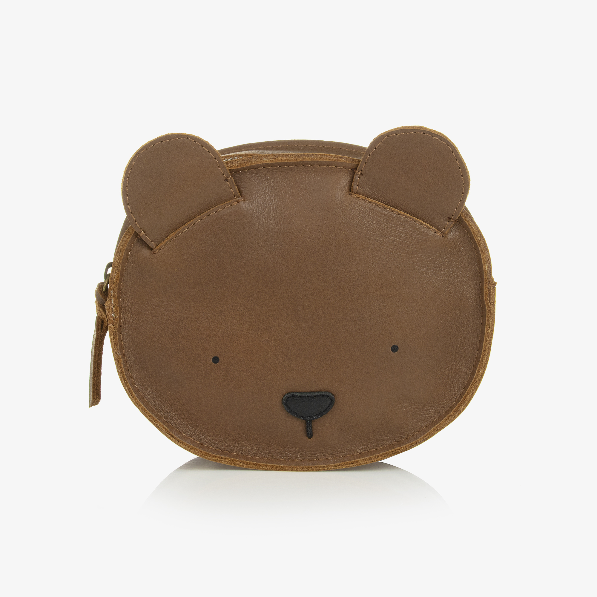 Leather discount bear backpack