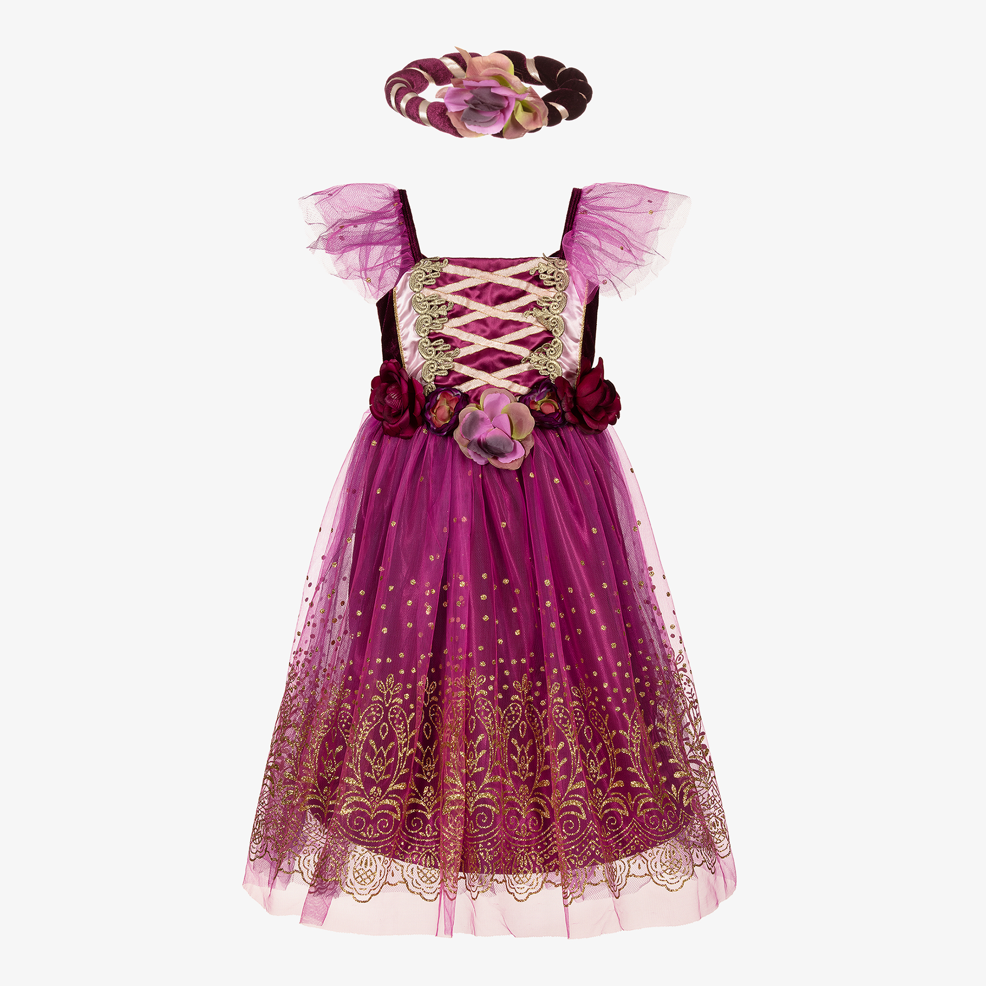 Girls Plum Princess Costume | Childrensalon