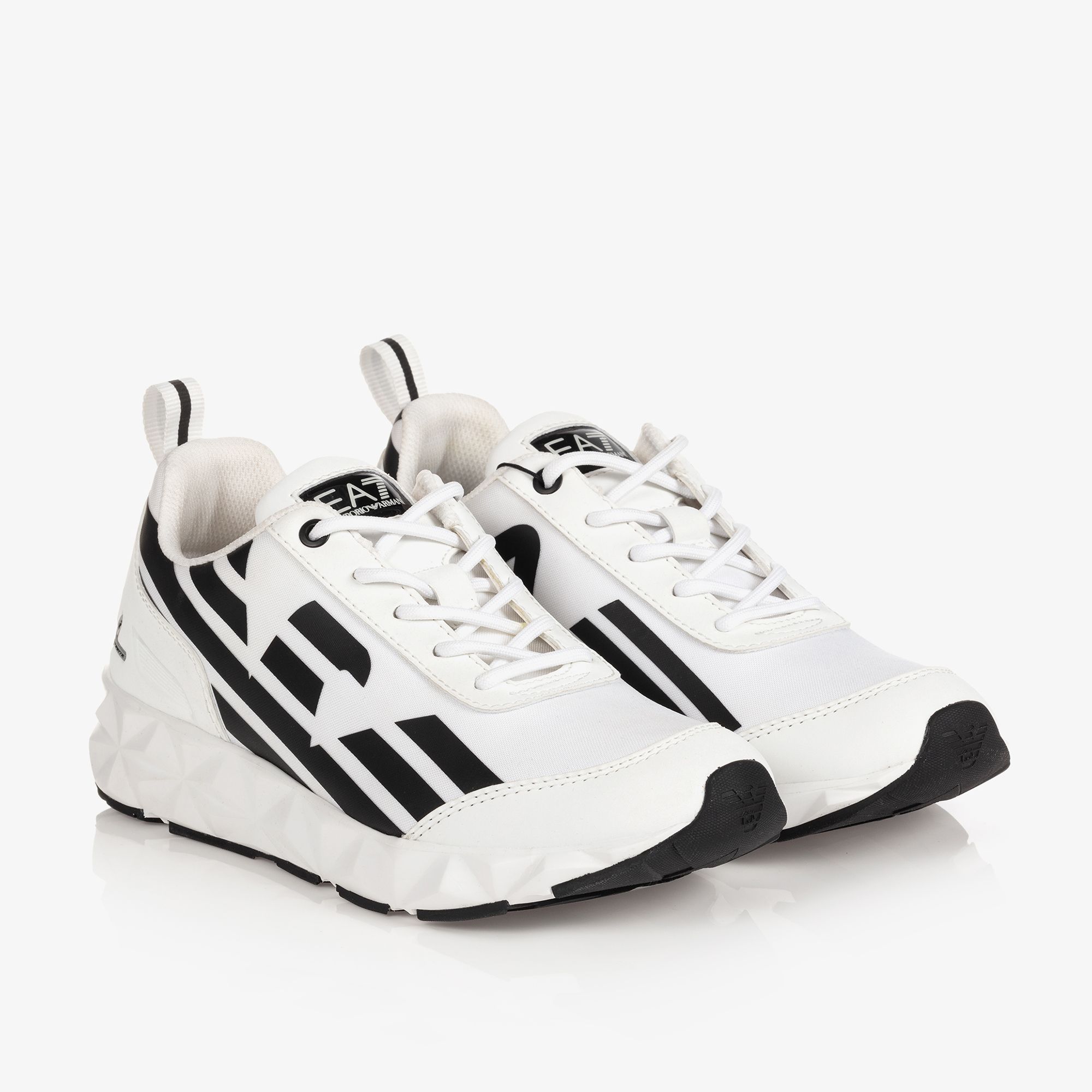 EA7 Emporio Armani Teen White Ultimate C2 Kombat Trainers