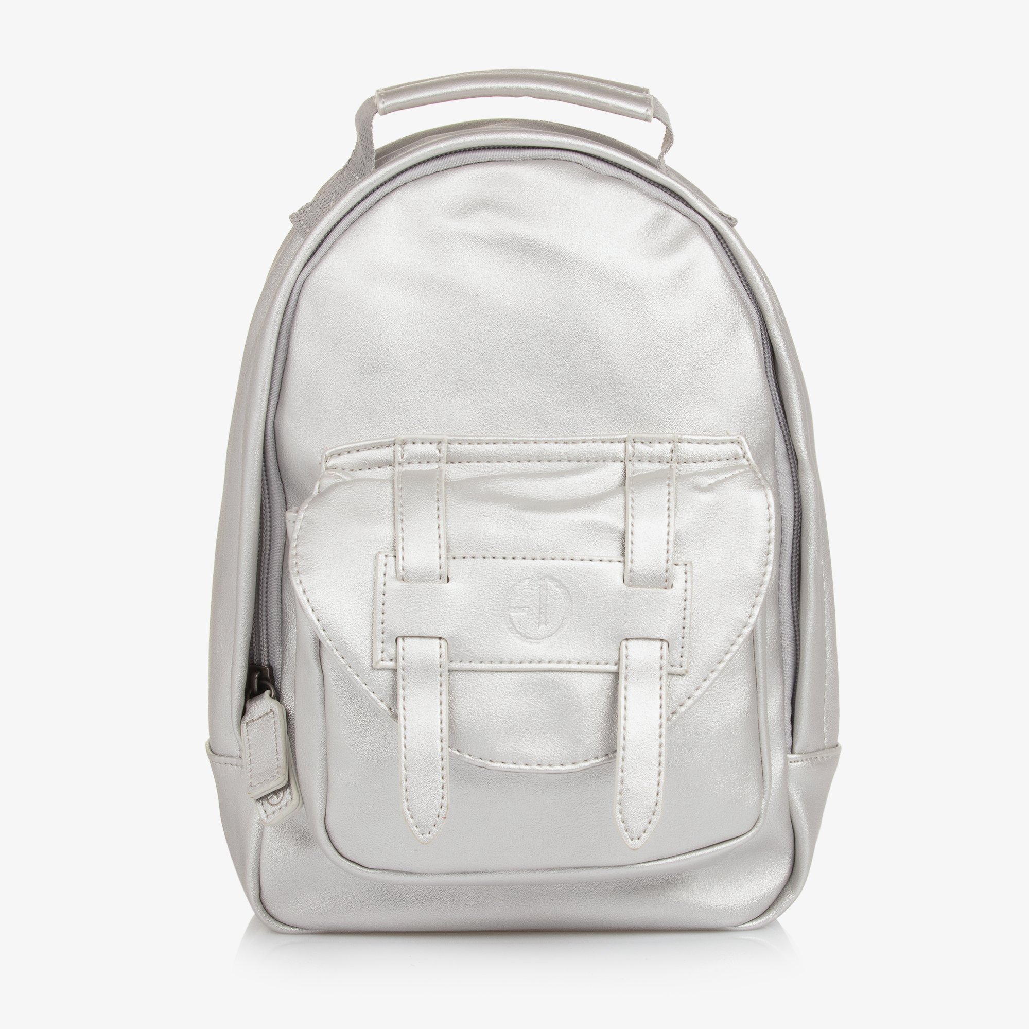 Mini silver backpack on sale