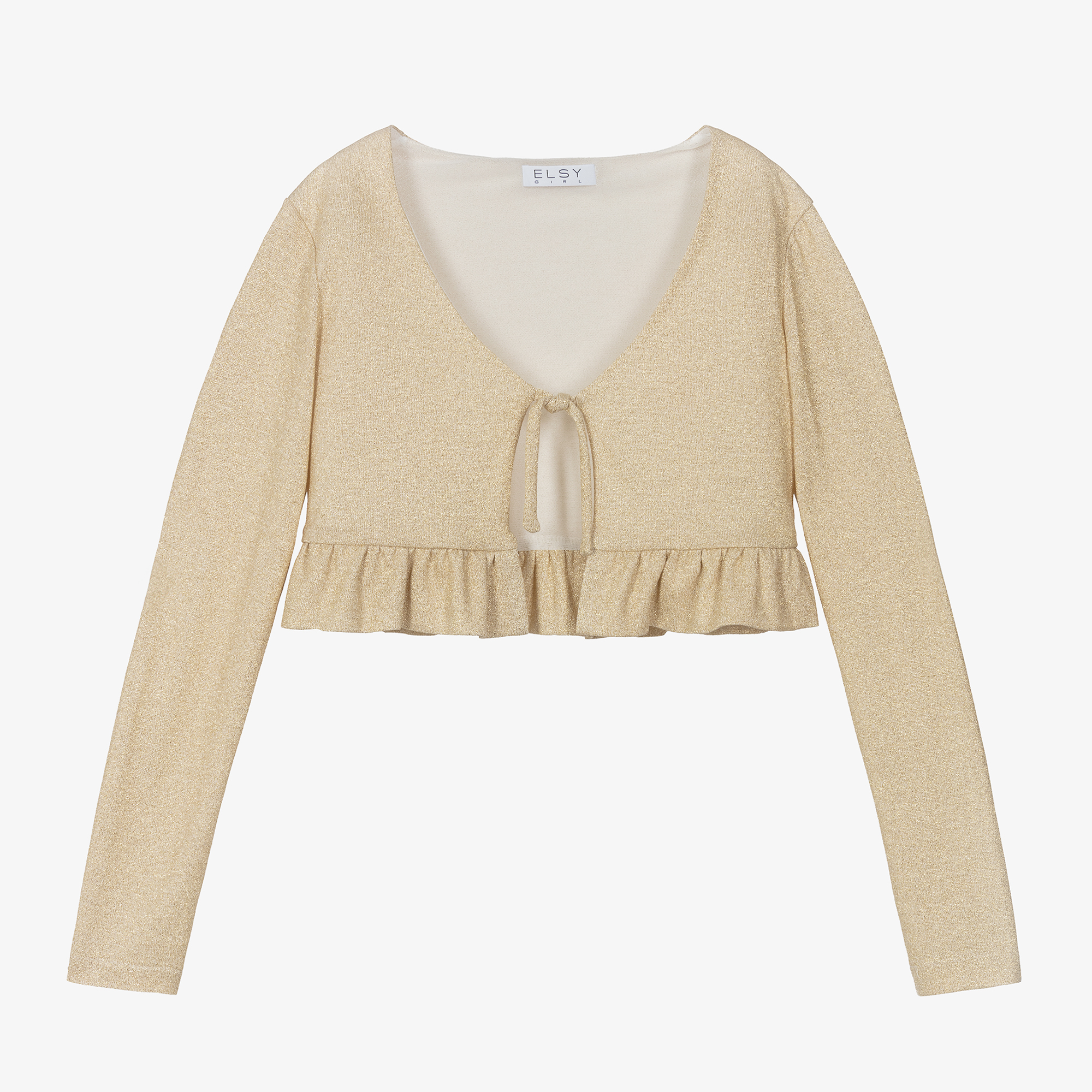 Gold hotsell lurex cardigan