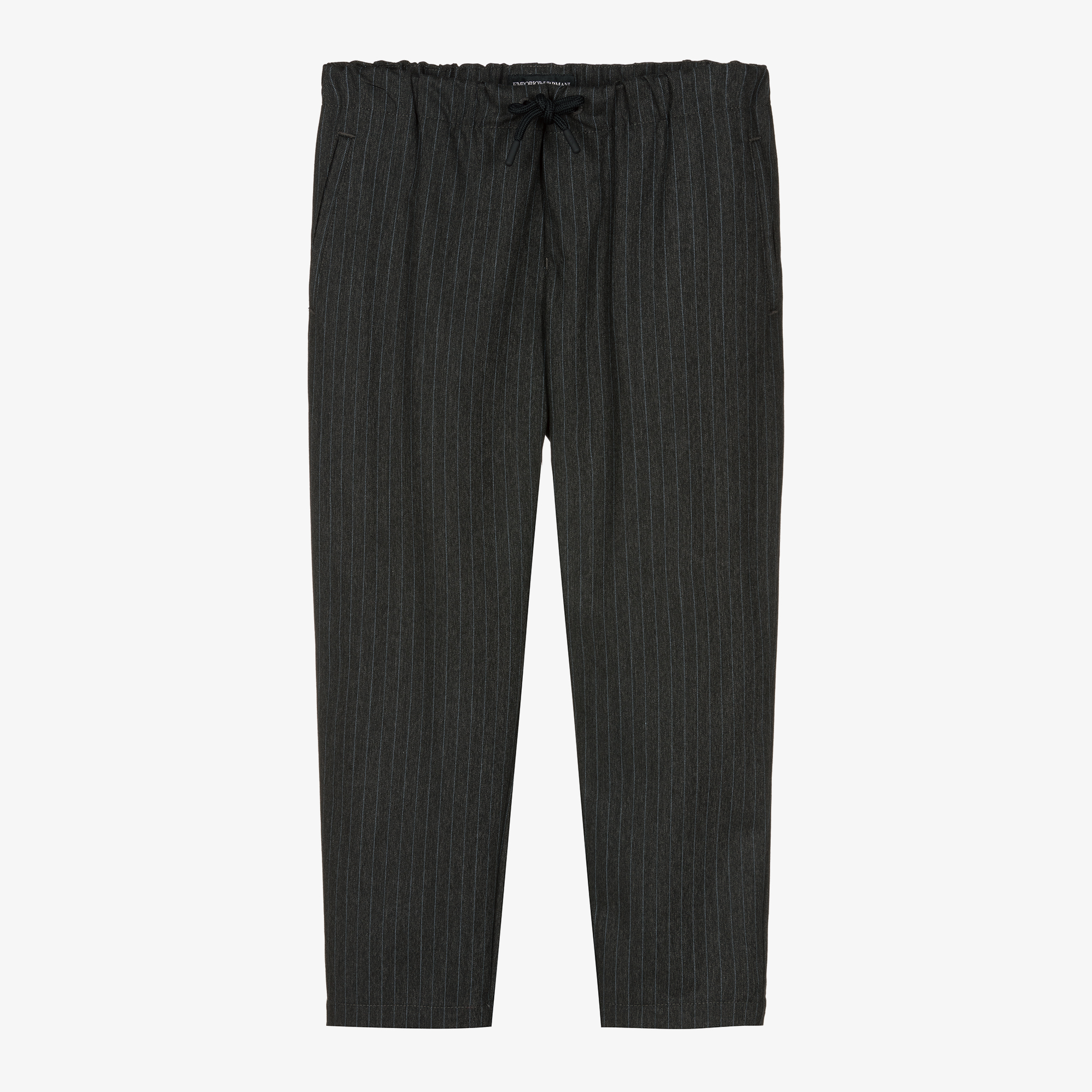 Emporio Armani - Navy Blue Chino Trousers | Childrensalon