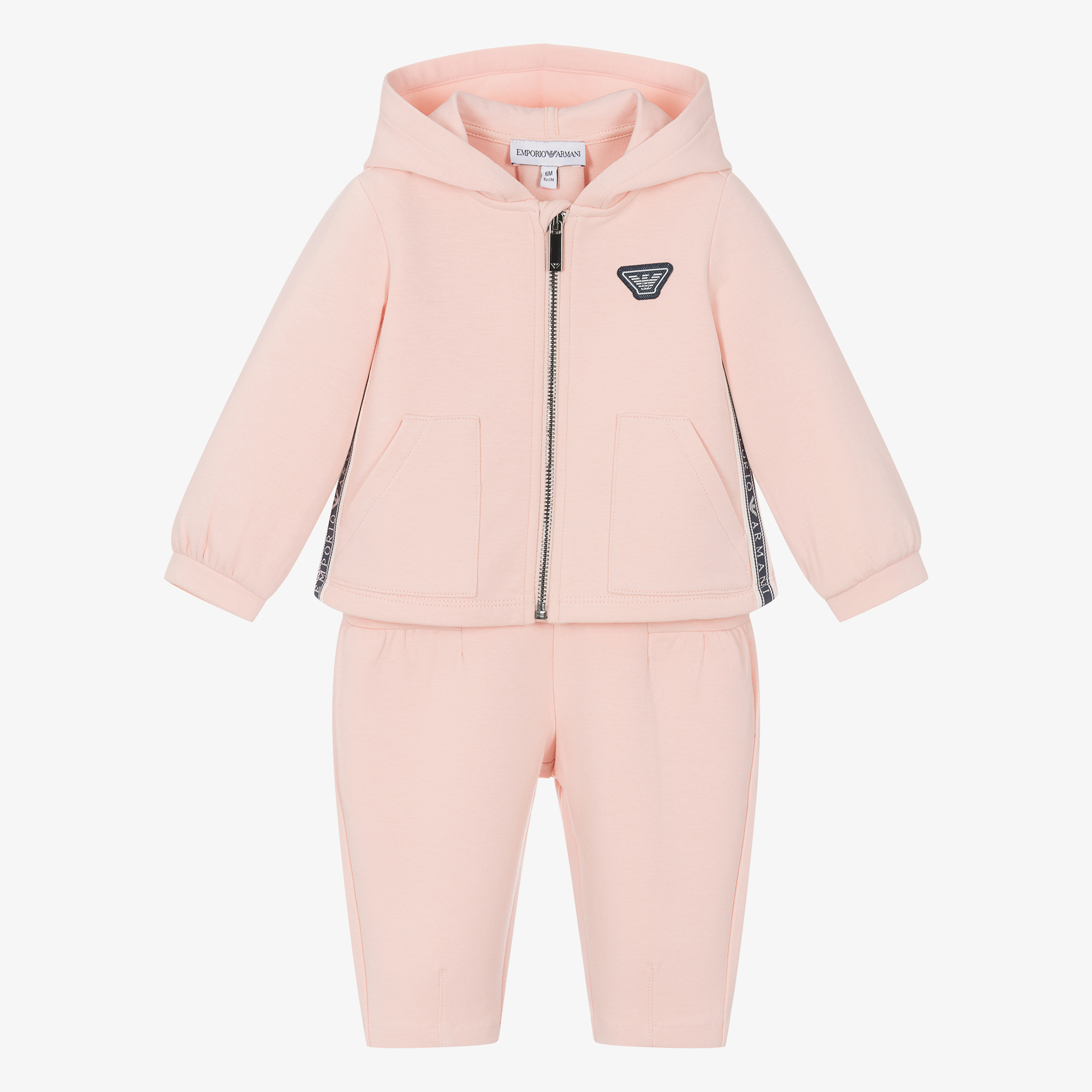 Baby girl on sale armani tracksuit