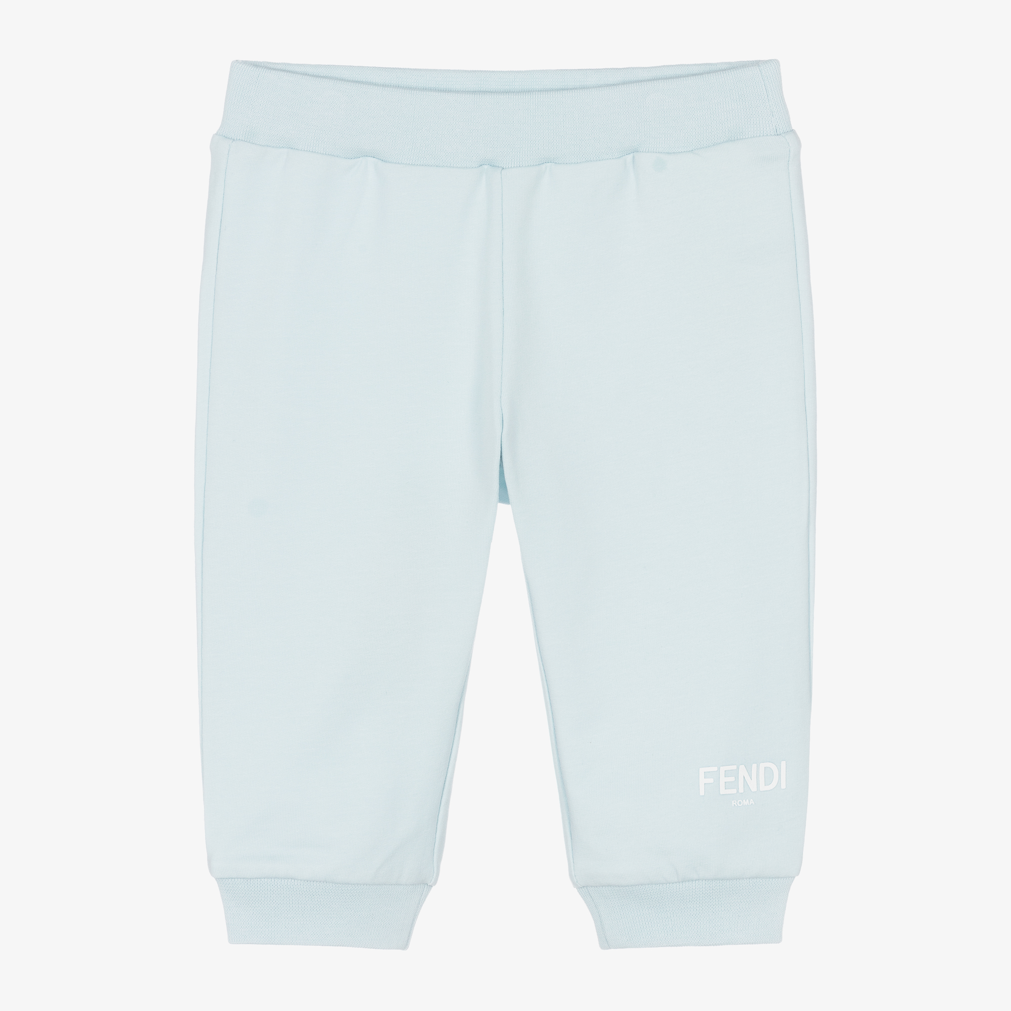 FENDI Badeshorts in grau/ blau