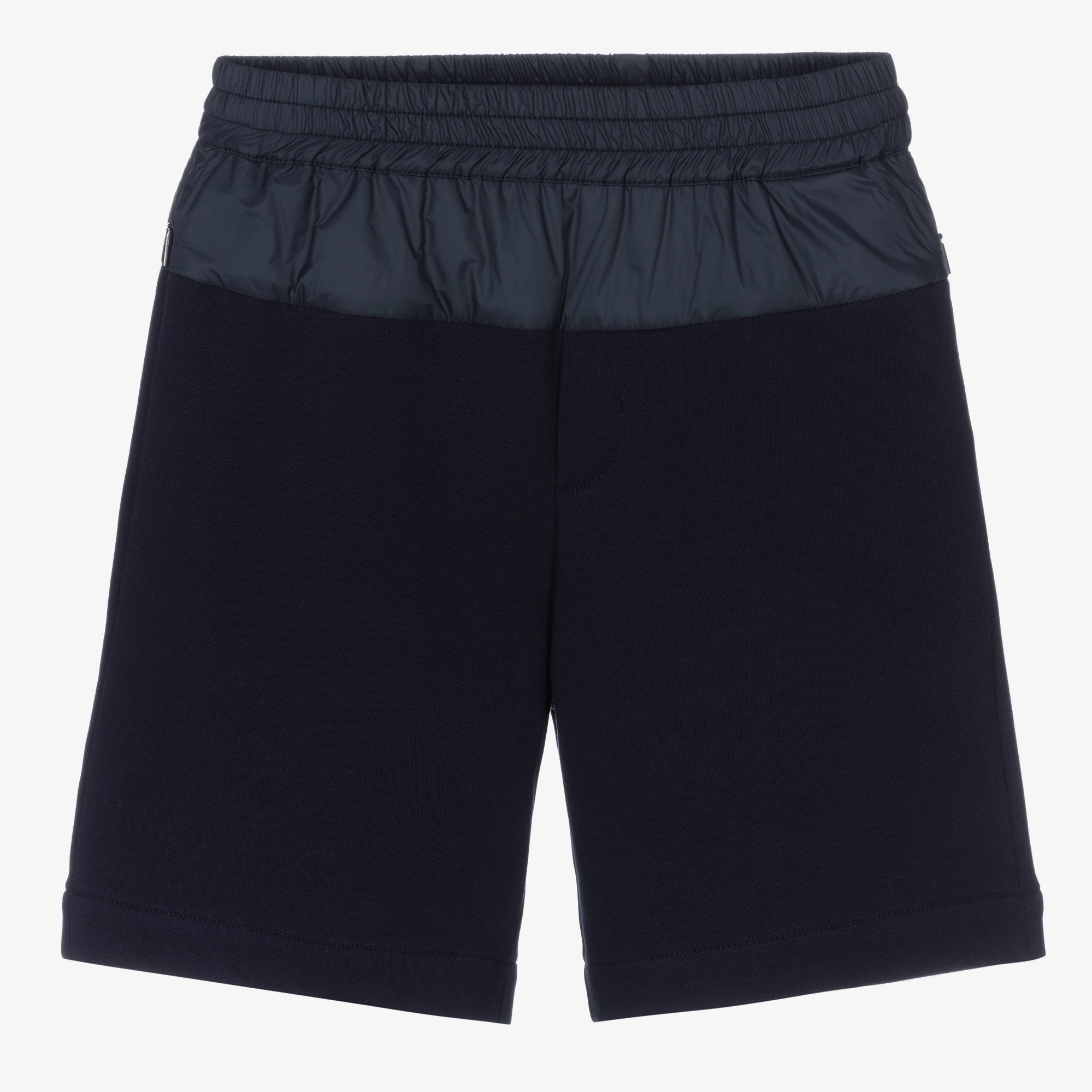 Fendi - Navy Blue Logo Shorts | Childrensalon