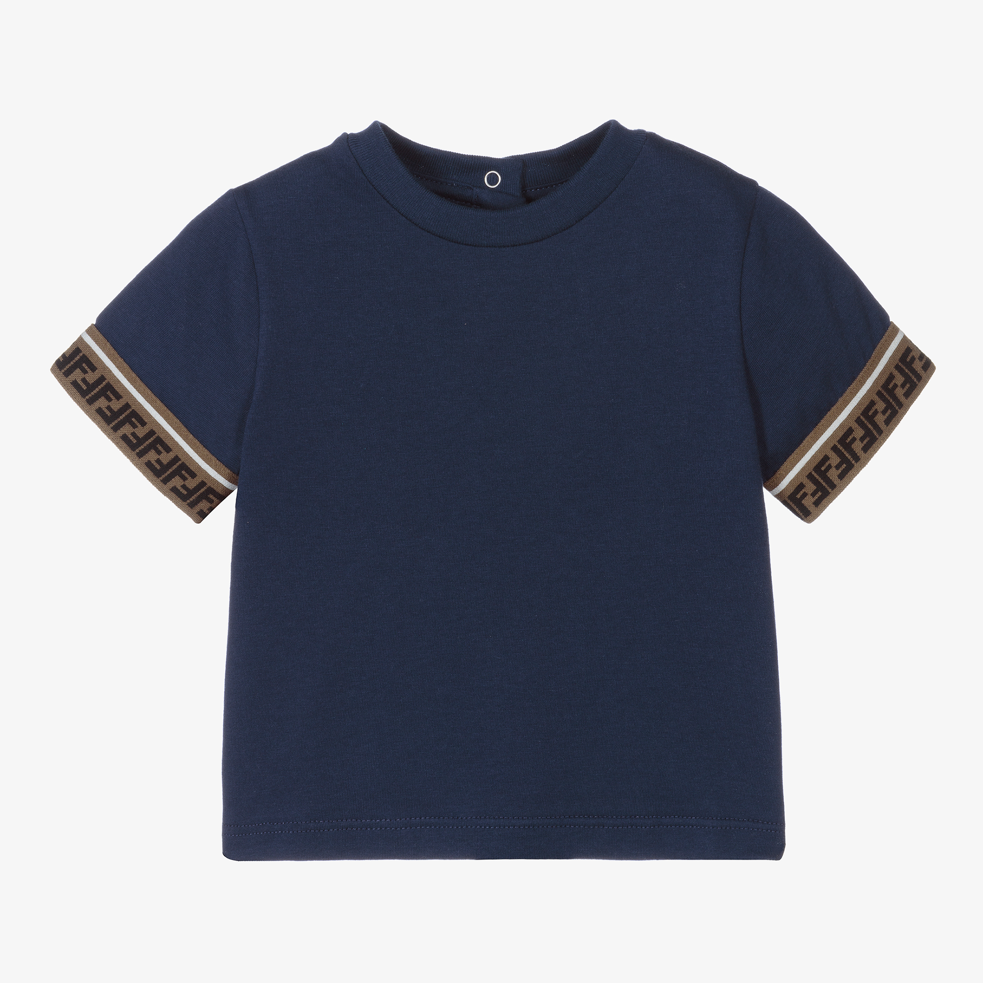 Fendi navy 2025 t shirt