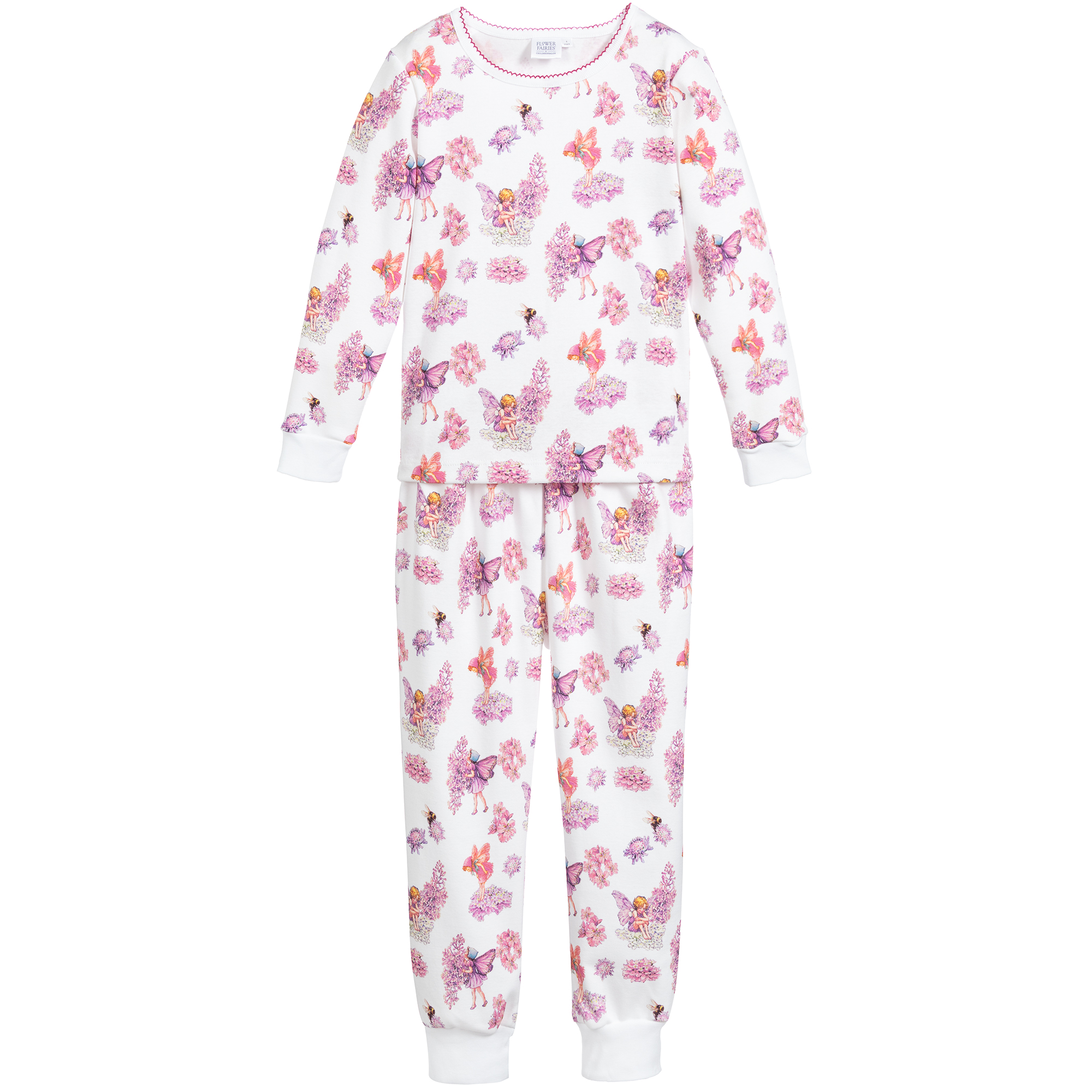 Frugi - Pink Organic Cotton Pyjamas | Childrensalon