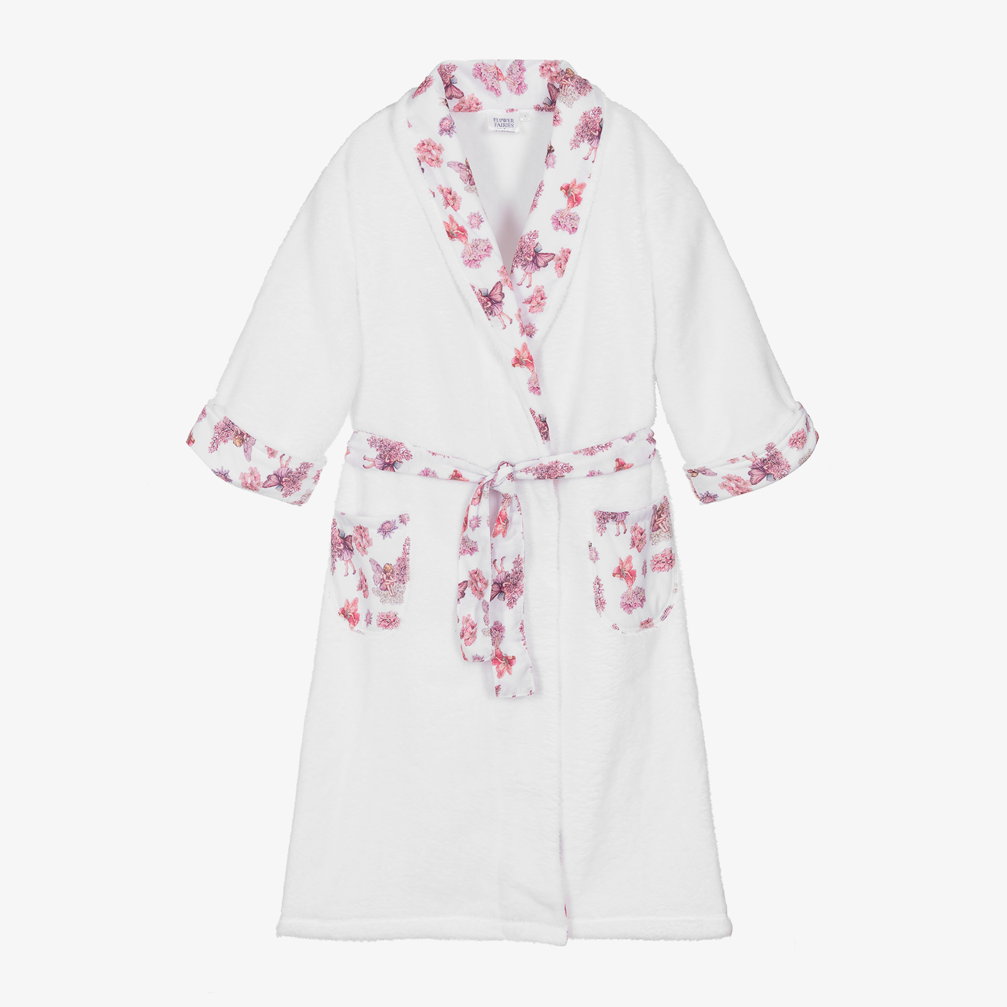 Girls floral dressing gown hotsell