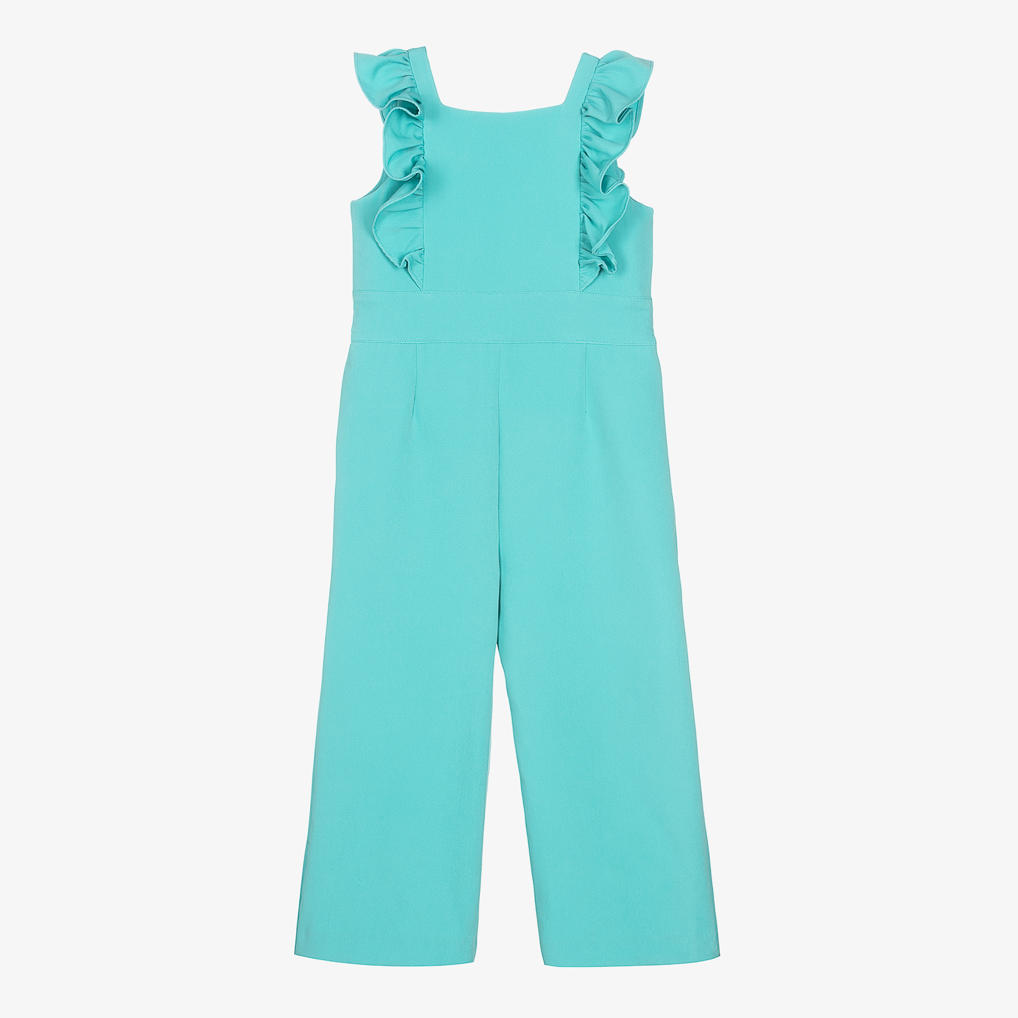 aqua green jumpsuit