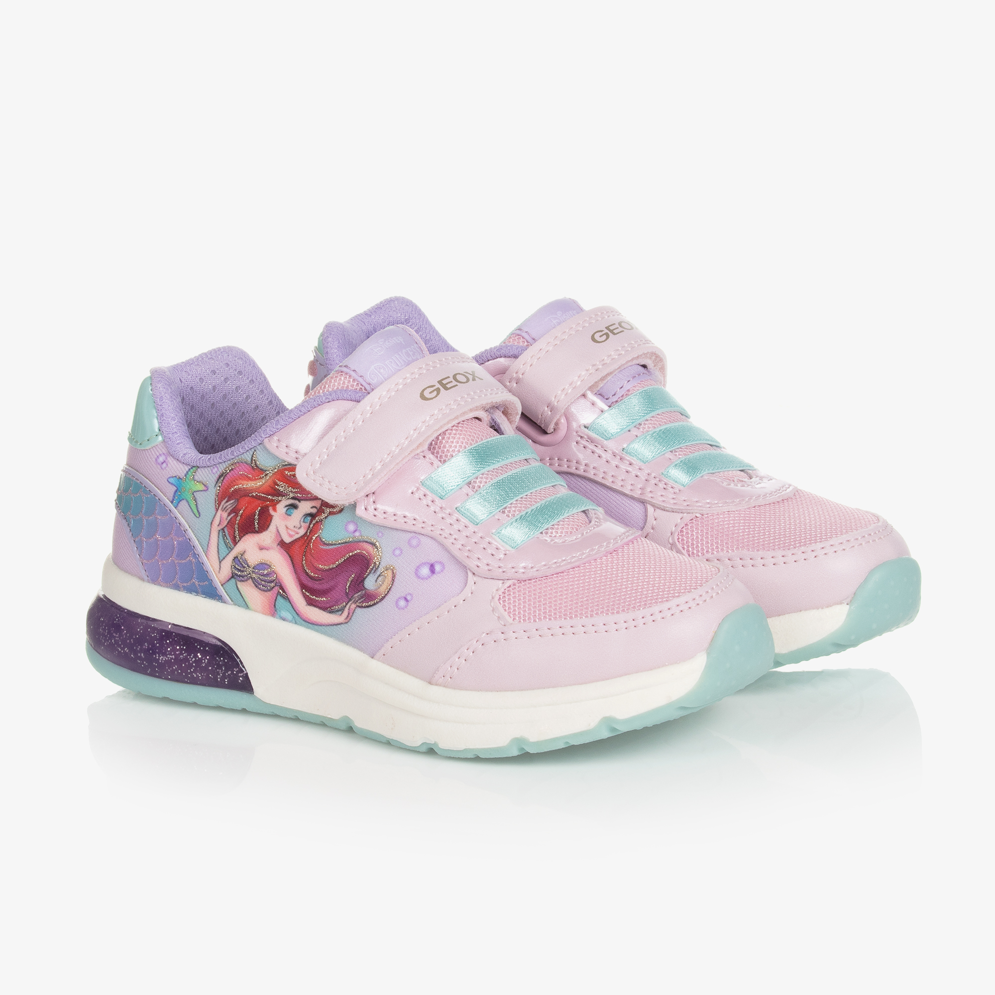 Geox - Disney Sneakers in Rosa Violett Childrensalon