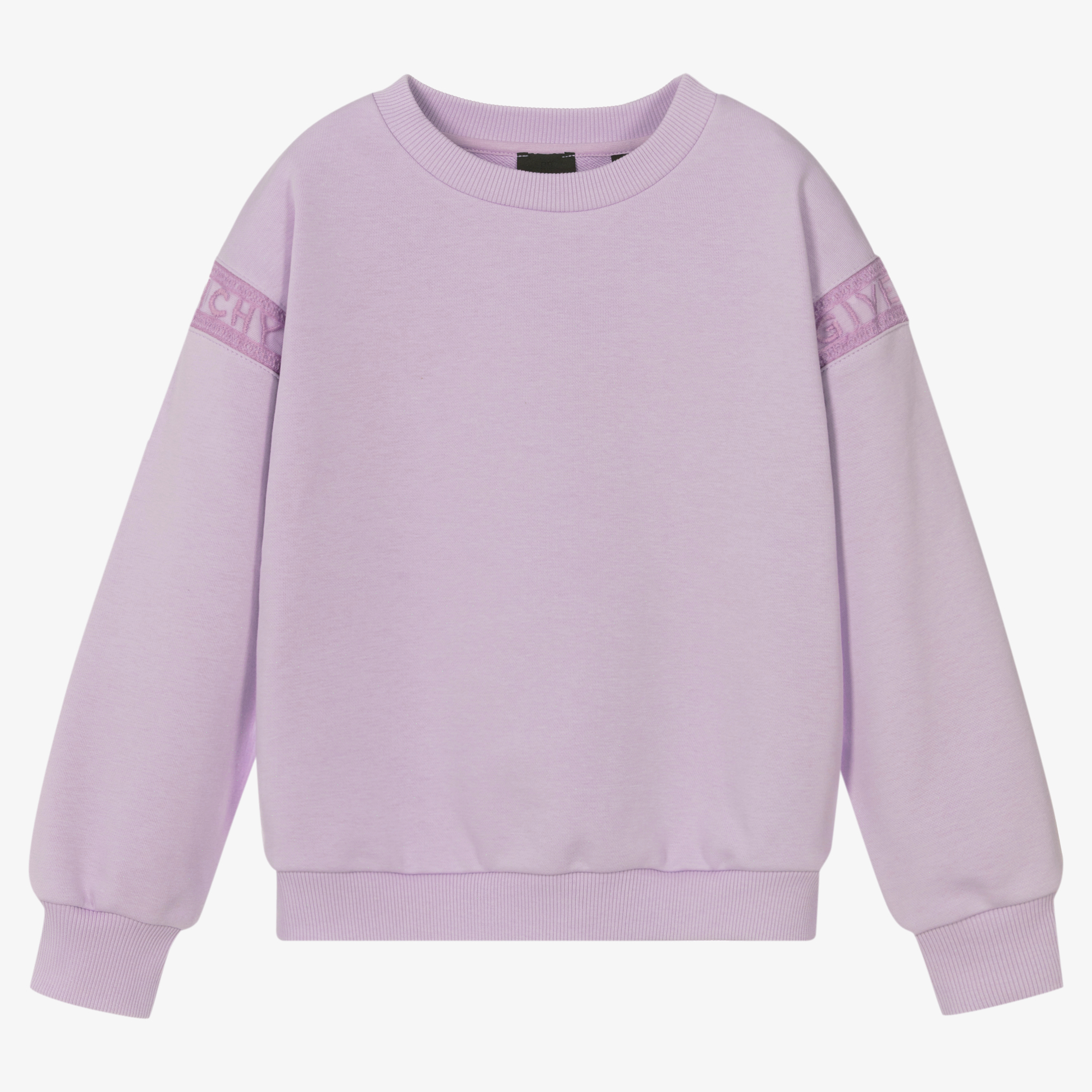 Givenchy - Teen Girls Purple 4G Logo Sweatshirt | Childrensalon