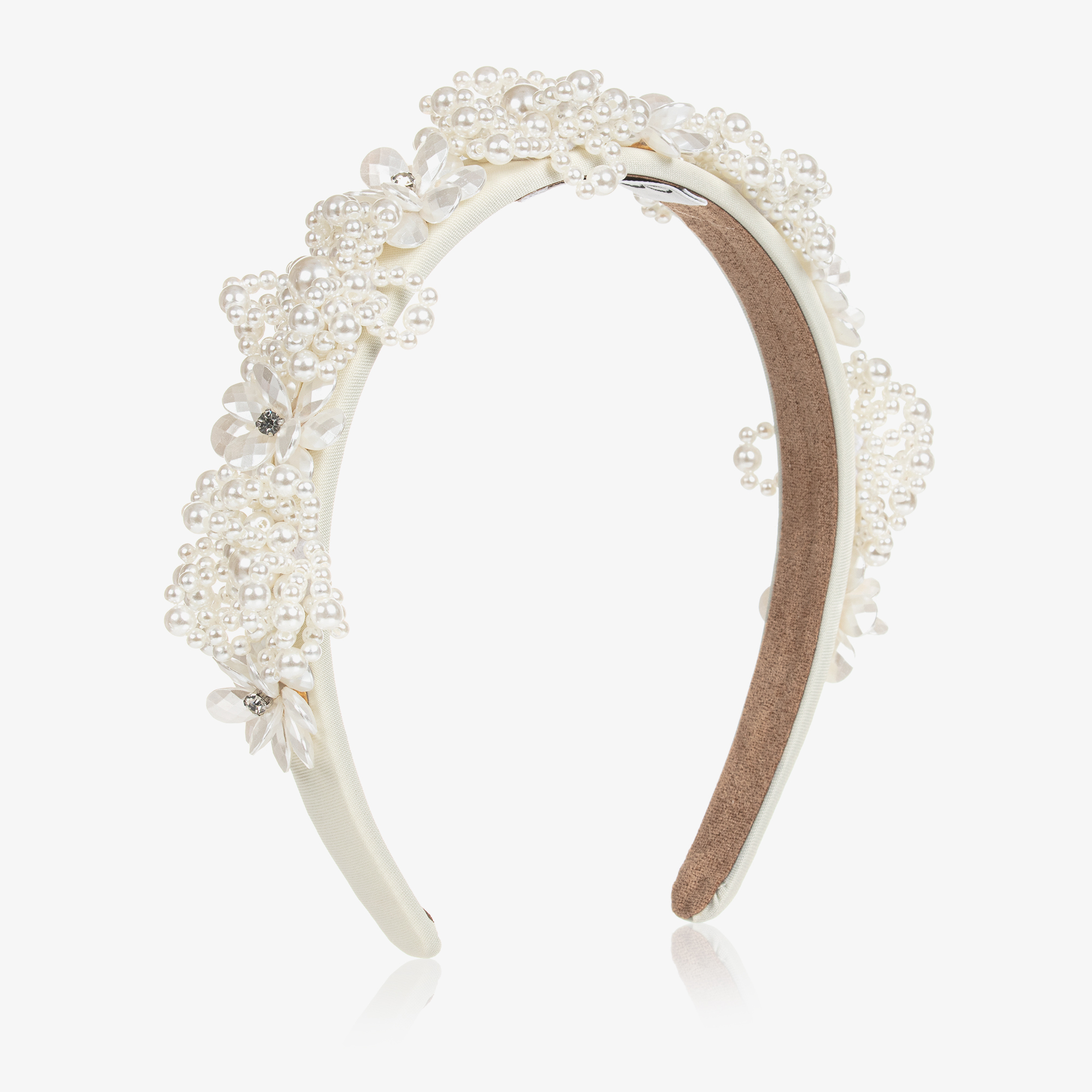 Graci - Girls Gold Crown Hairband | Childrensalon