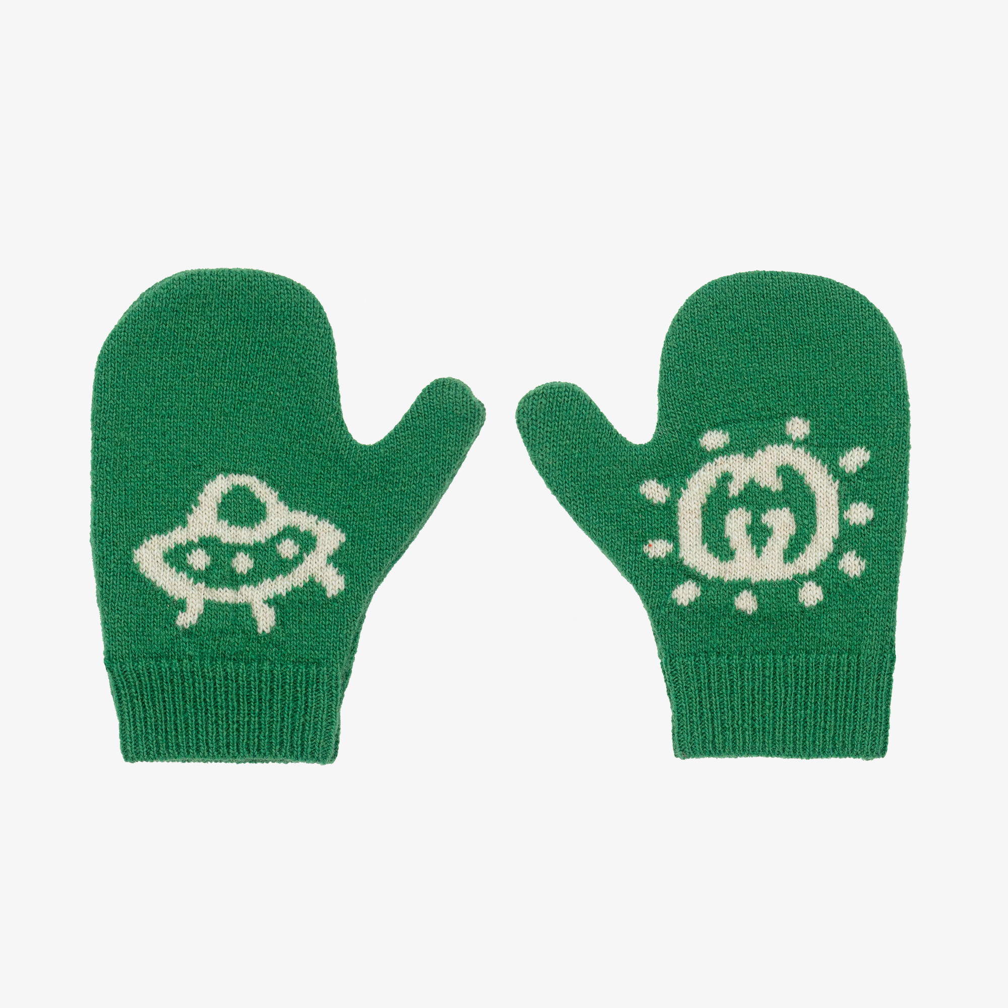 Gucci cheap baby mittens