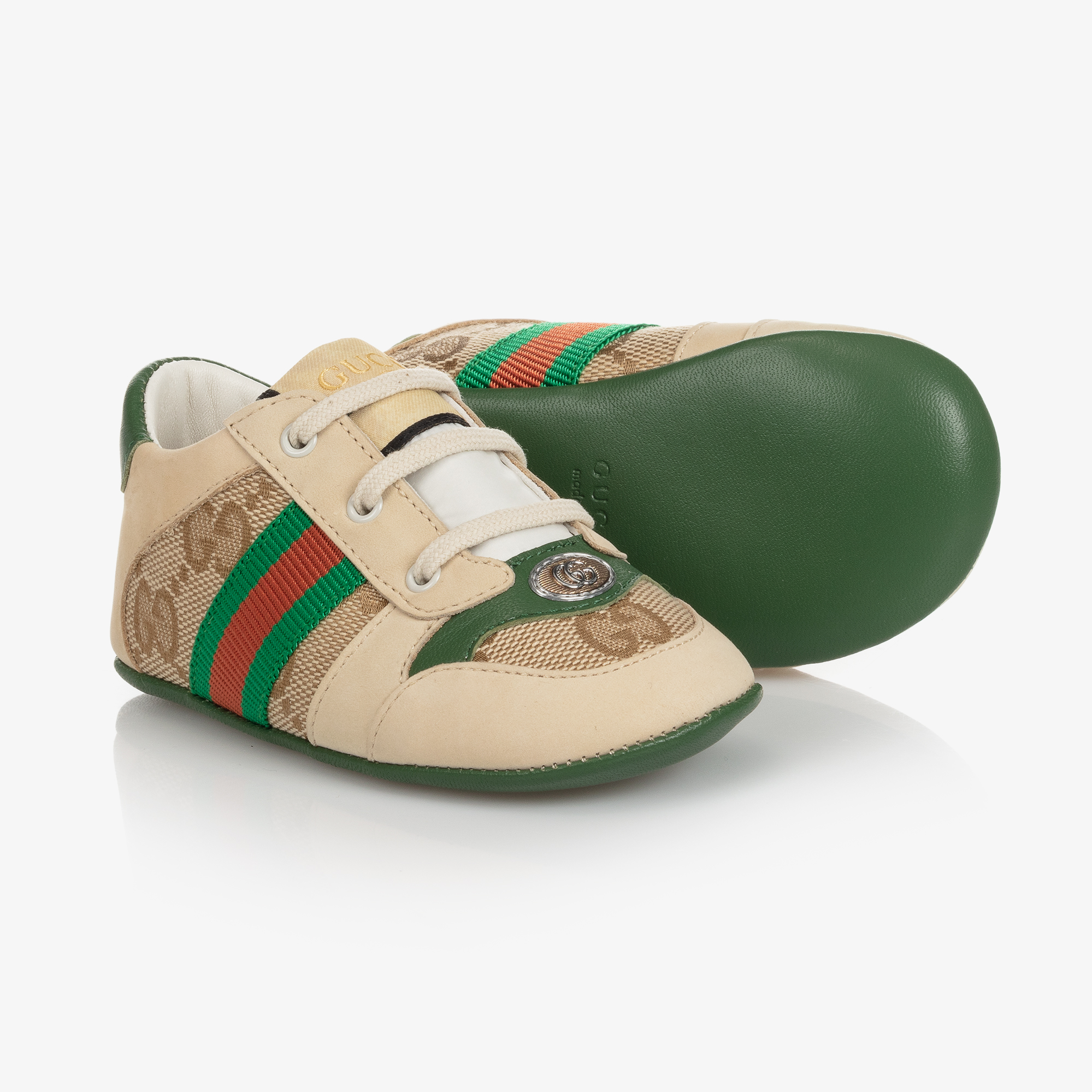 Gucci Style Baby Shoes - KidsBaron