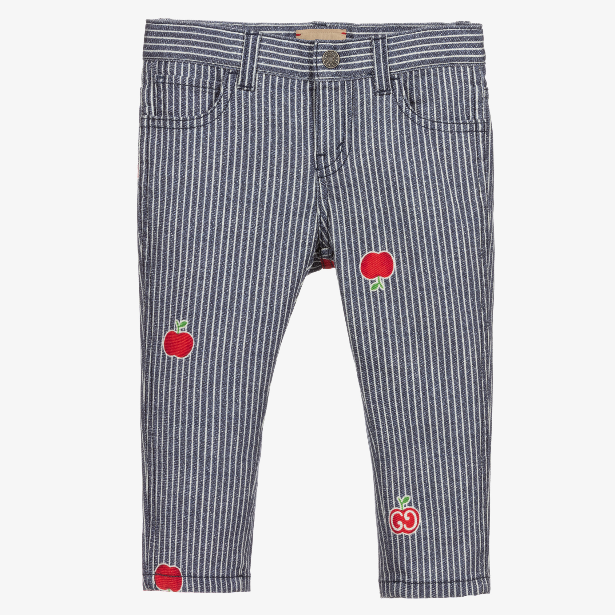 Gucci jeans 2025 with stripe