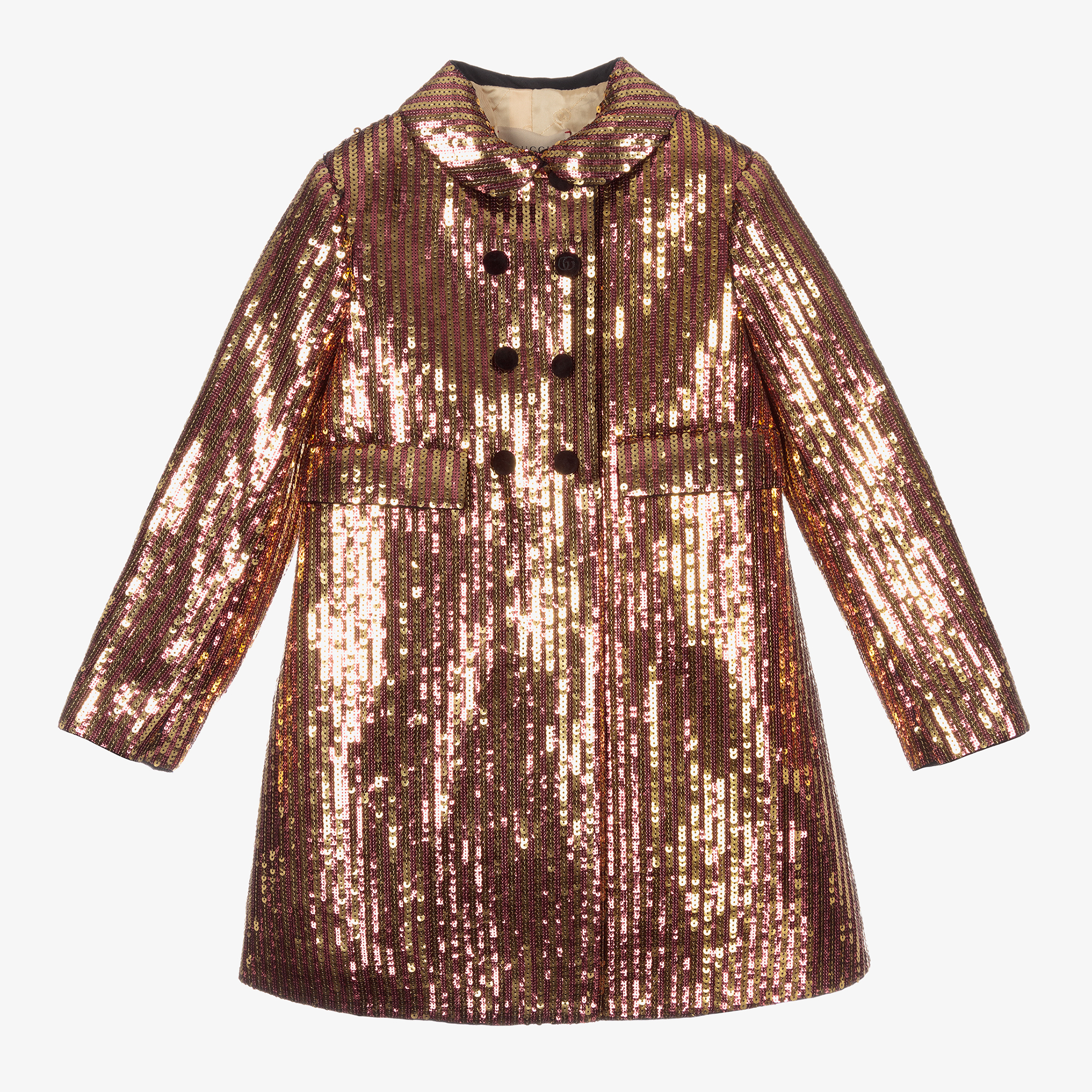 Girls deals sparkly coat