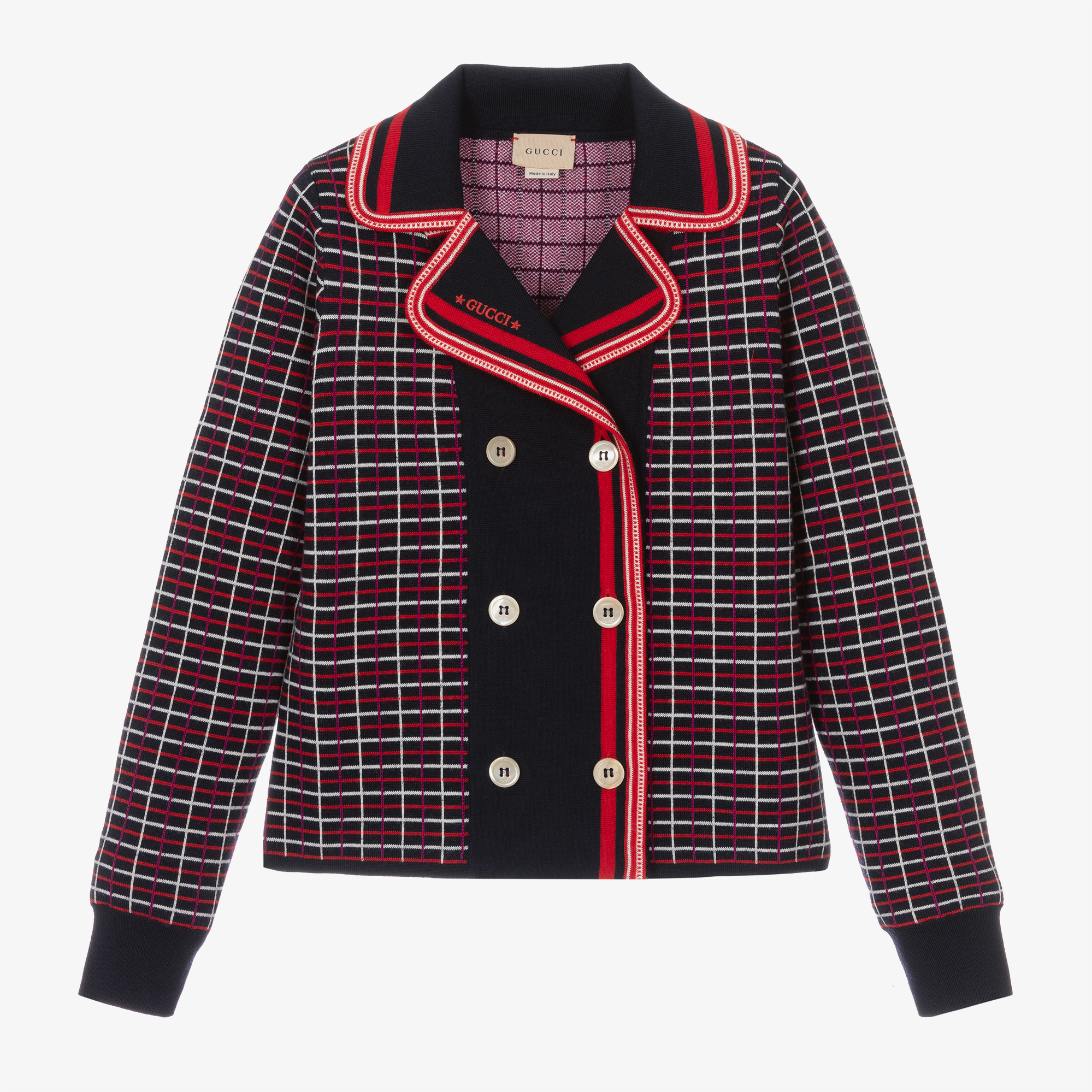 Gucci shop red cardigan