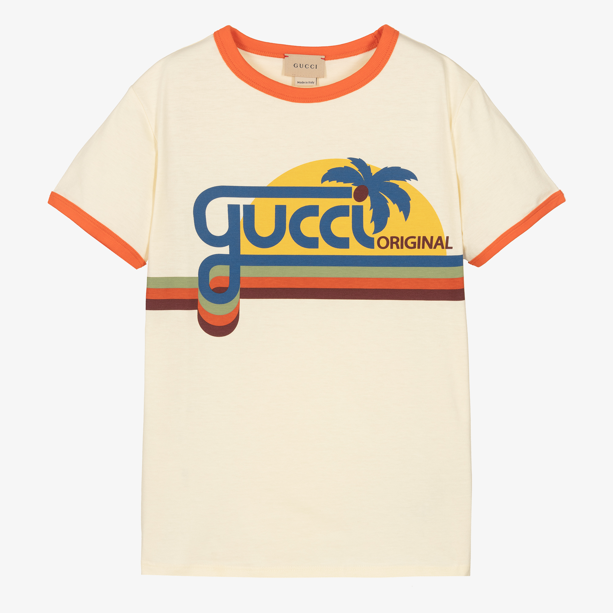 gucci shirt orange