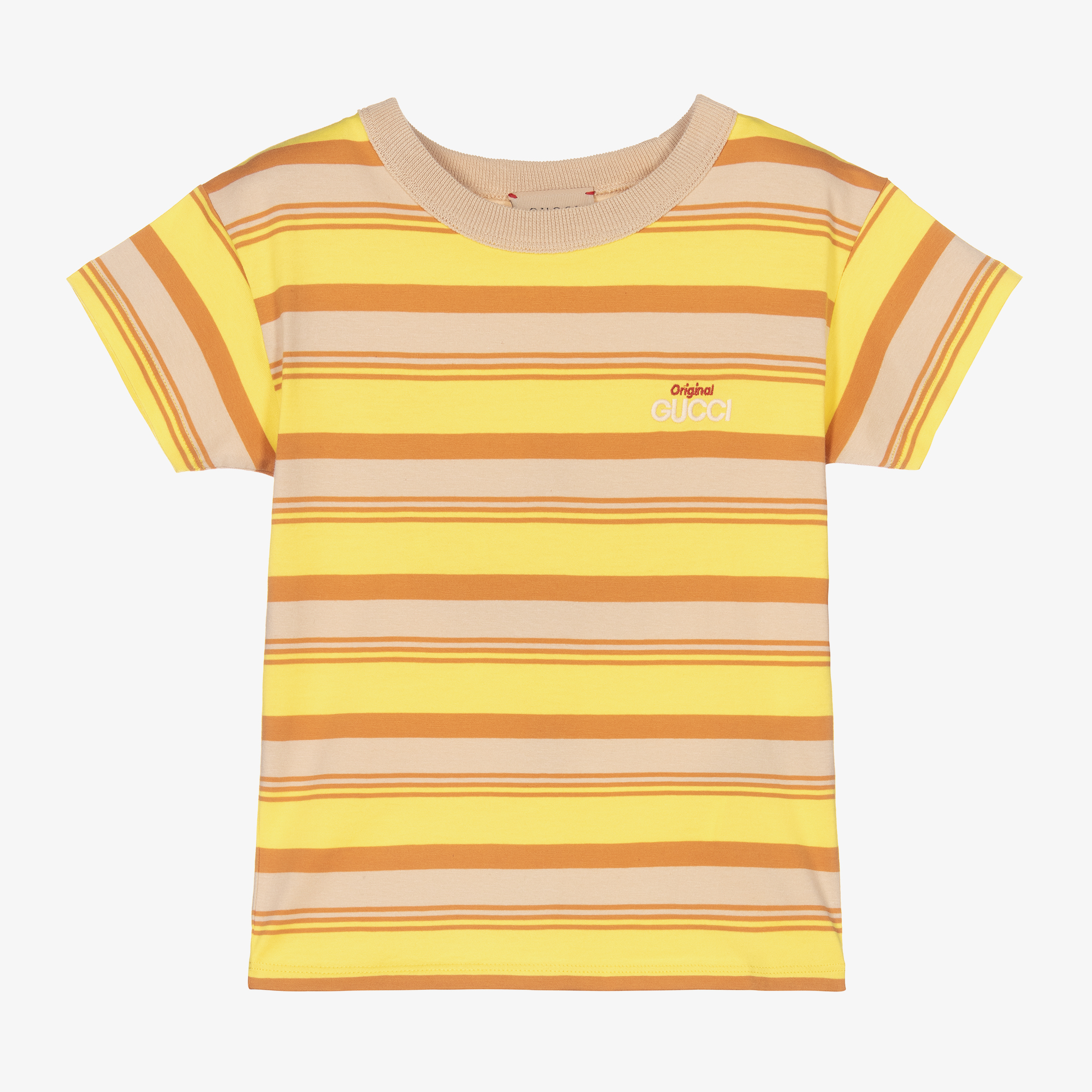 Gucci yellow sales shirt