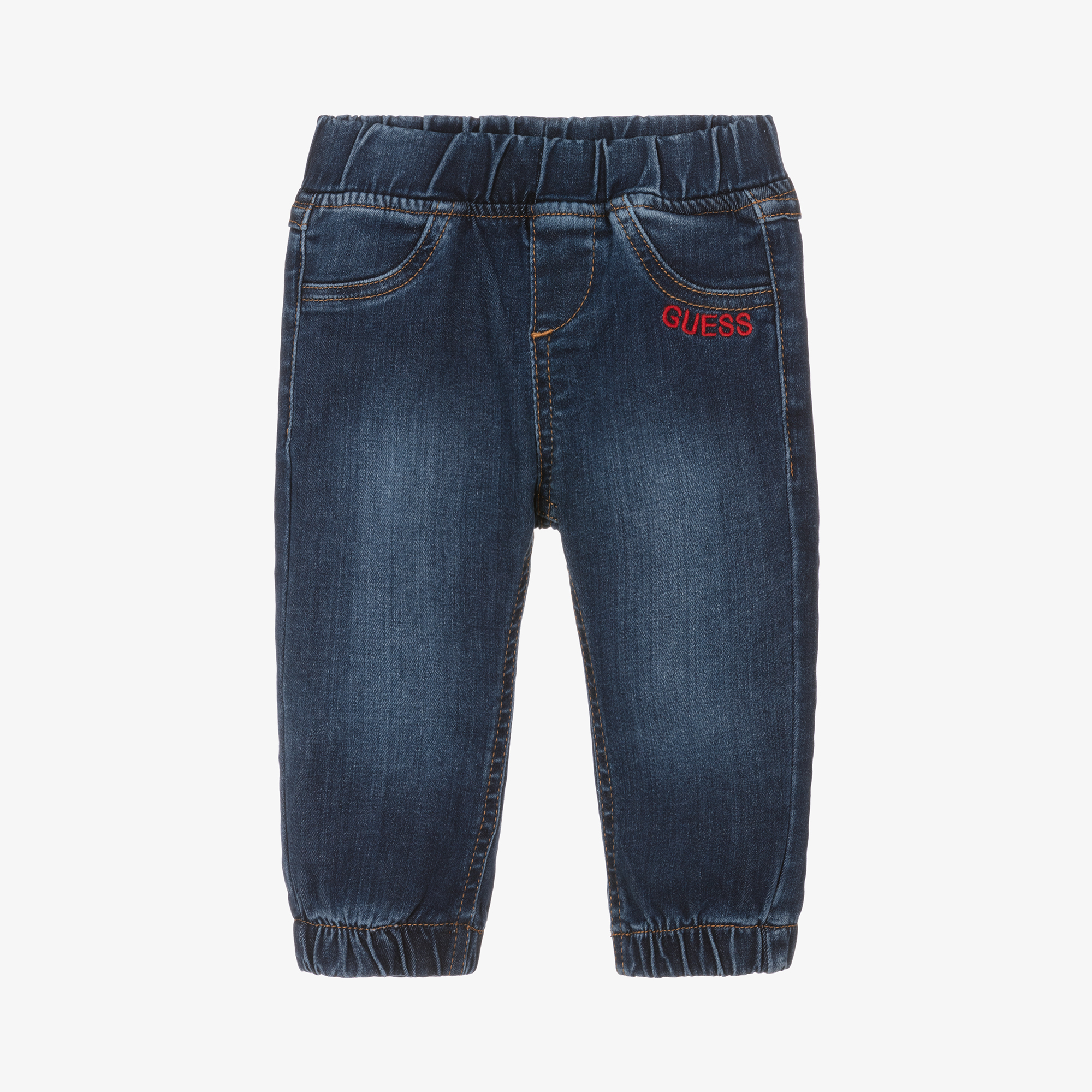 Guess Baby Boys Blue Denim Jeans Childrensalon