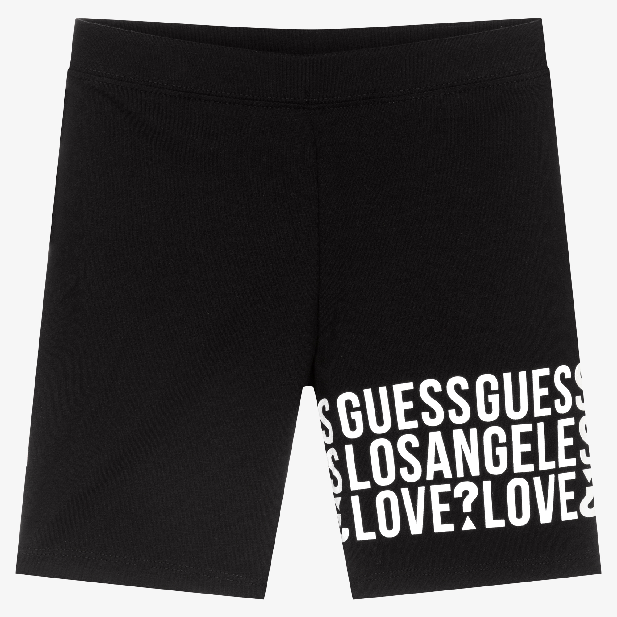 biker shorts guess