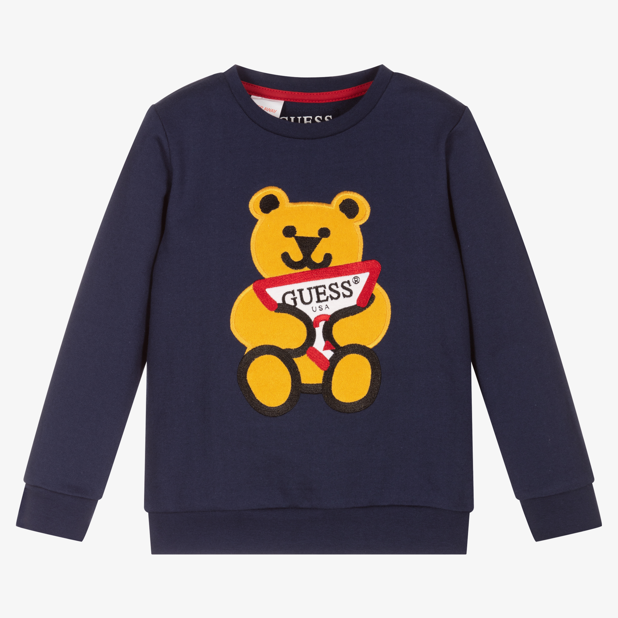 guess teddy bear sweatshirt