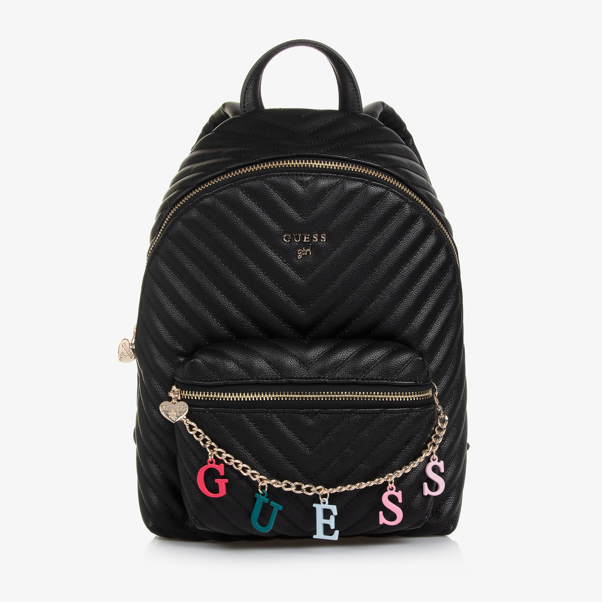 Black - Agnes Vegan Backpack | Small Ladies Black Rucksack
