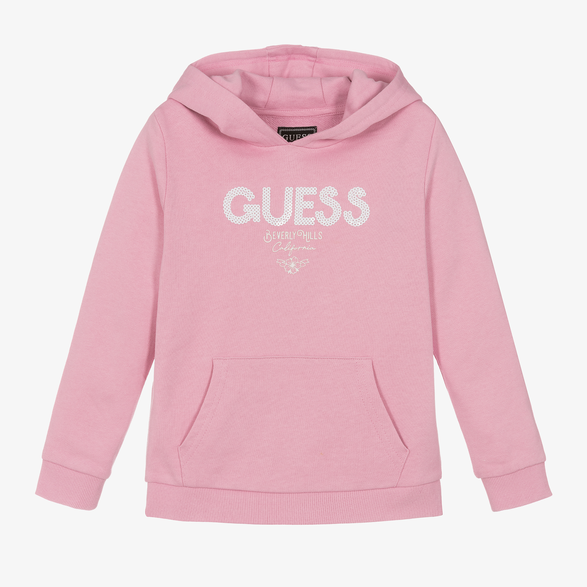 Guess shop pink hoodie