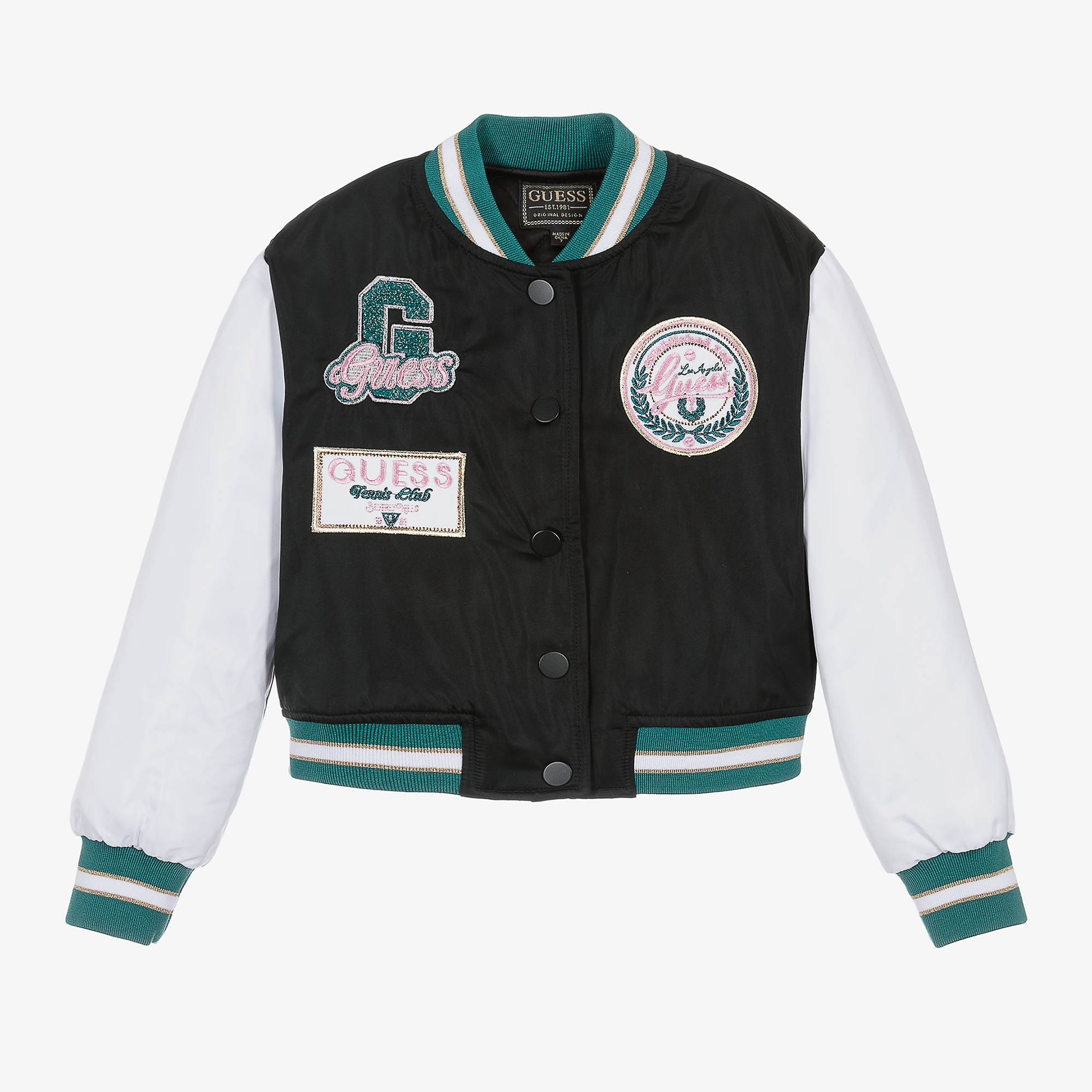 juniors black bomber jacket