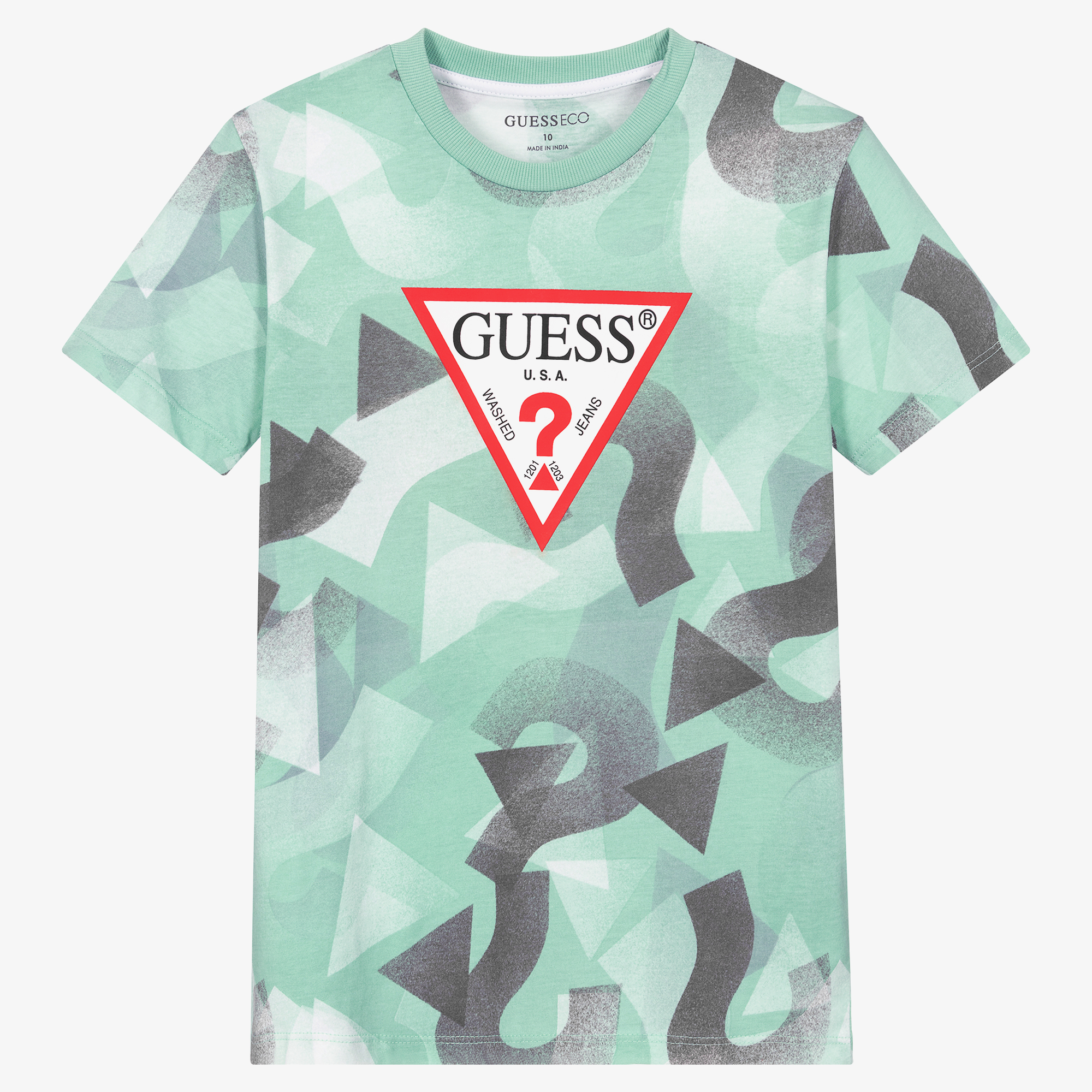 SOPH GUESS CAMOUFLAGE TRIANGLE TSHIRT - Tシャツ/カットソー(半袖/袖