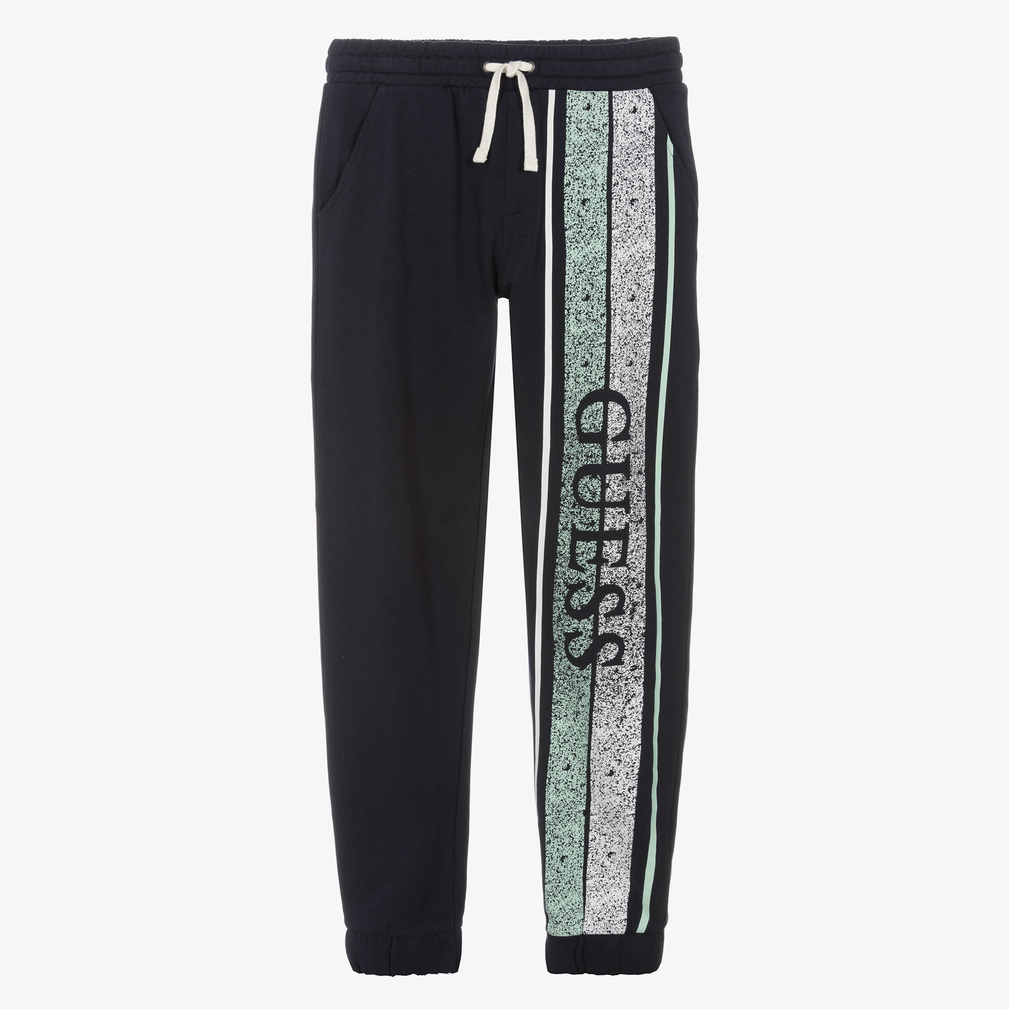 Guess best sale black joggers