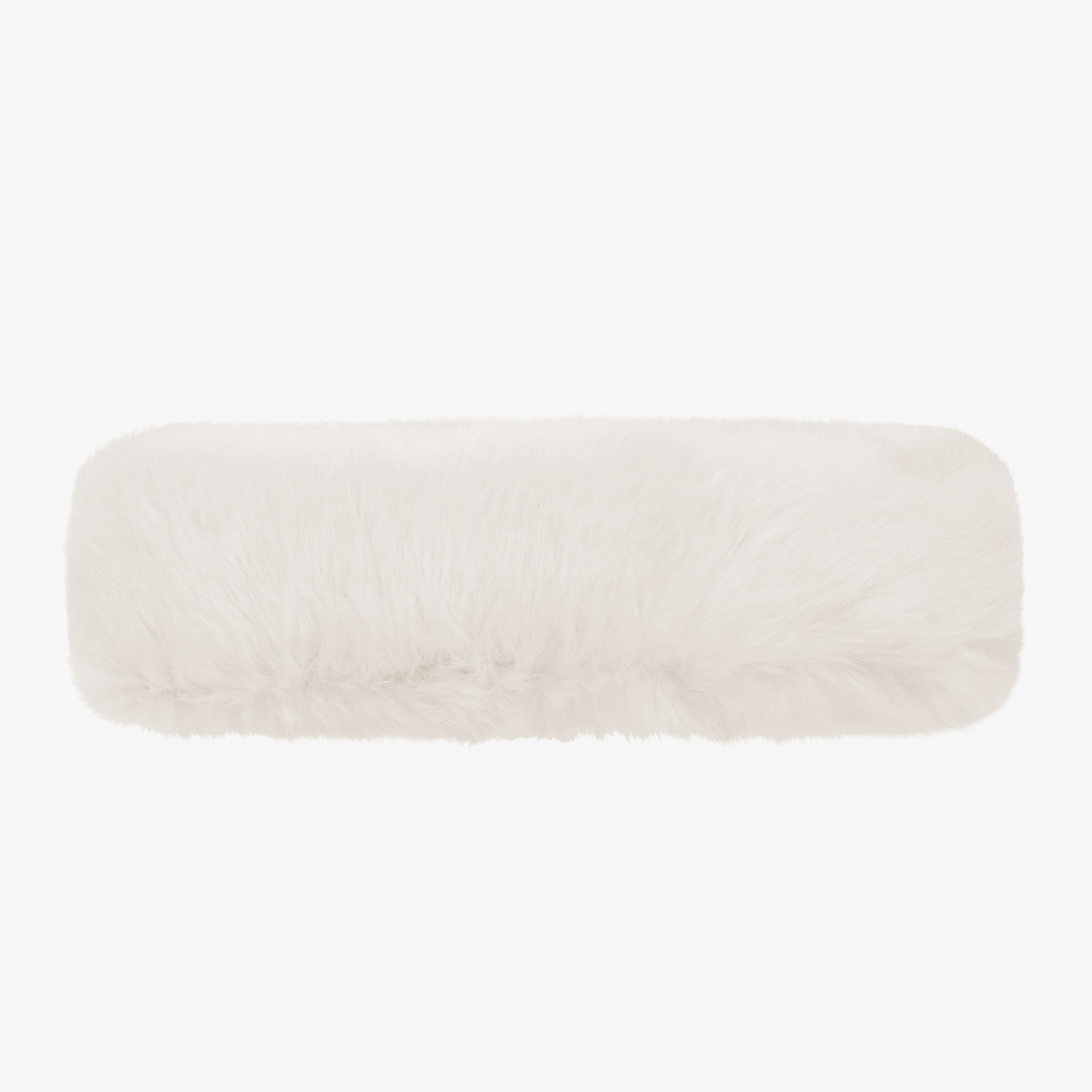 Faux fur body outlet pillow