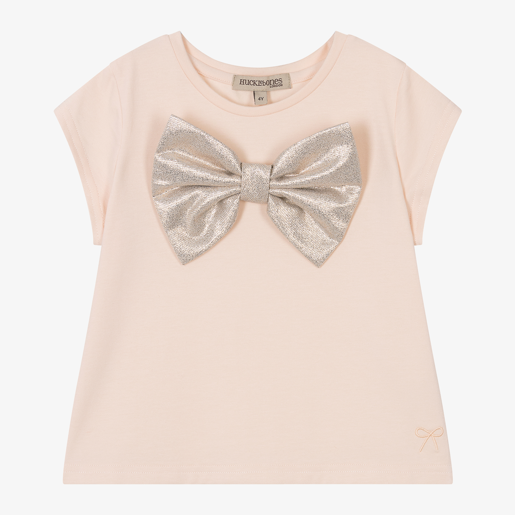 Hucklebones London giant bow detail blouse - Pink