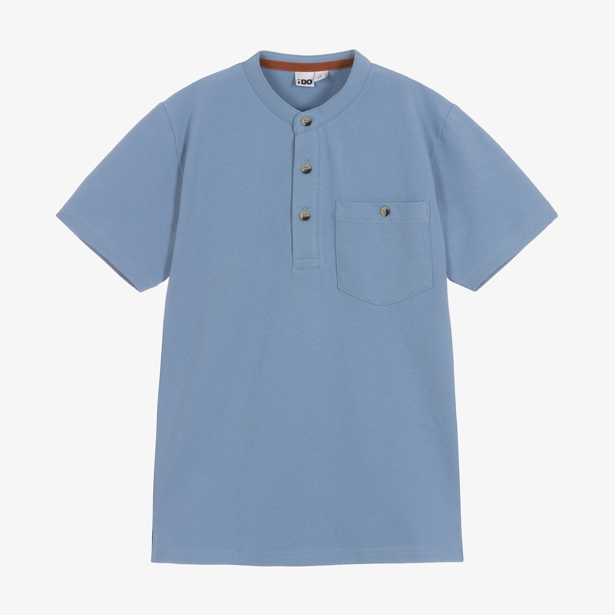 iDO Baby - Navy Blue & White Polo Shirt | Childrensalon