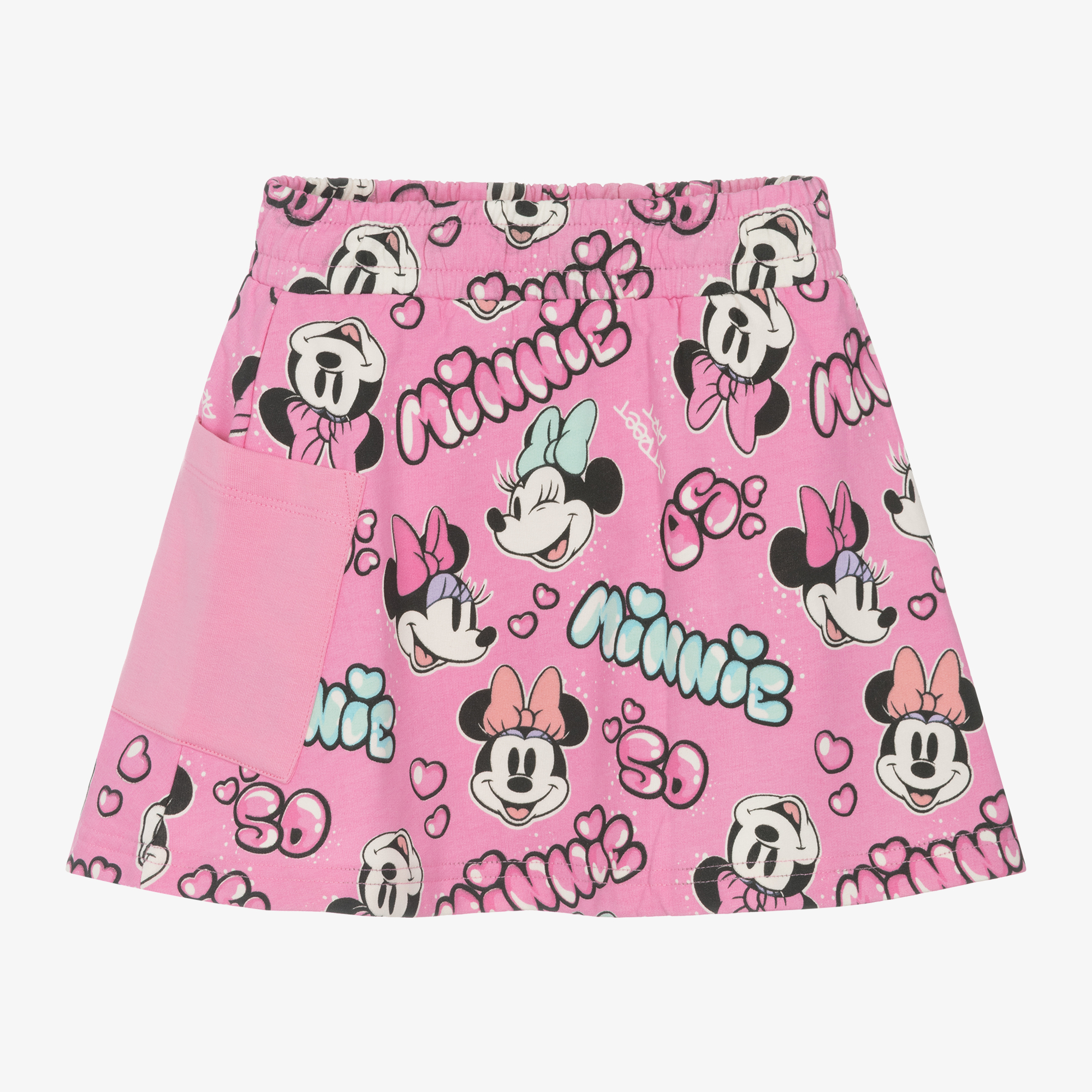 iDO Baby Girls Pink Disney Cotton Skirt