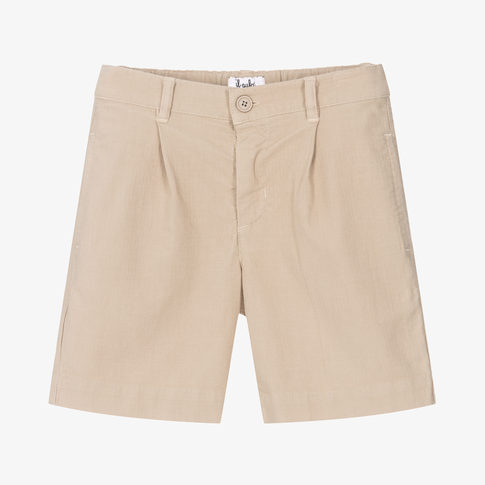 Il Gufo - Yellow Cotton Corduroy Shorts | Childrensalon