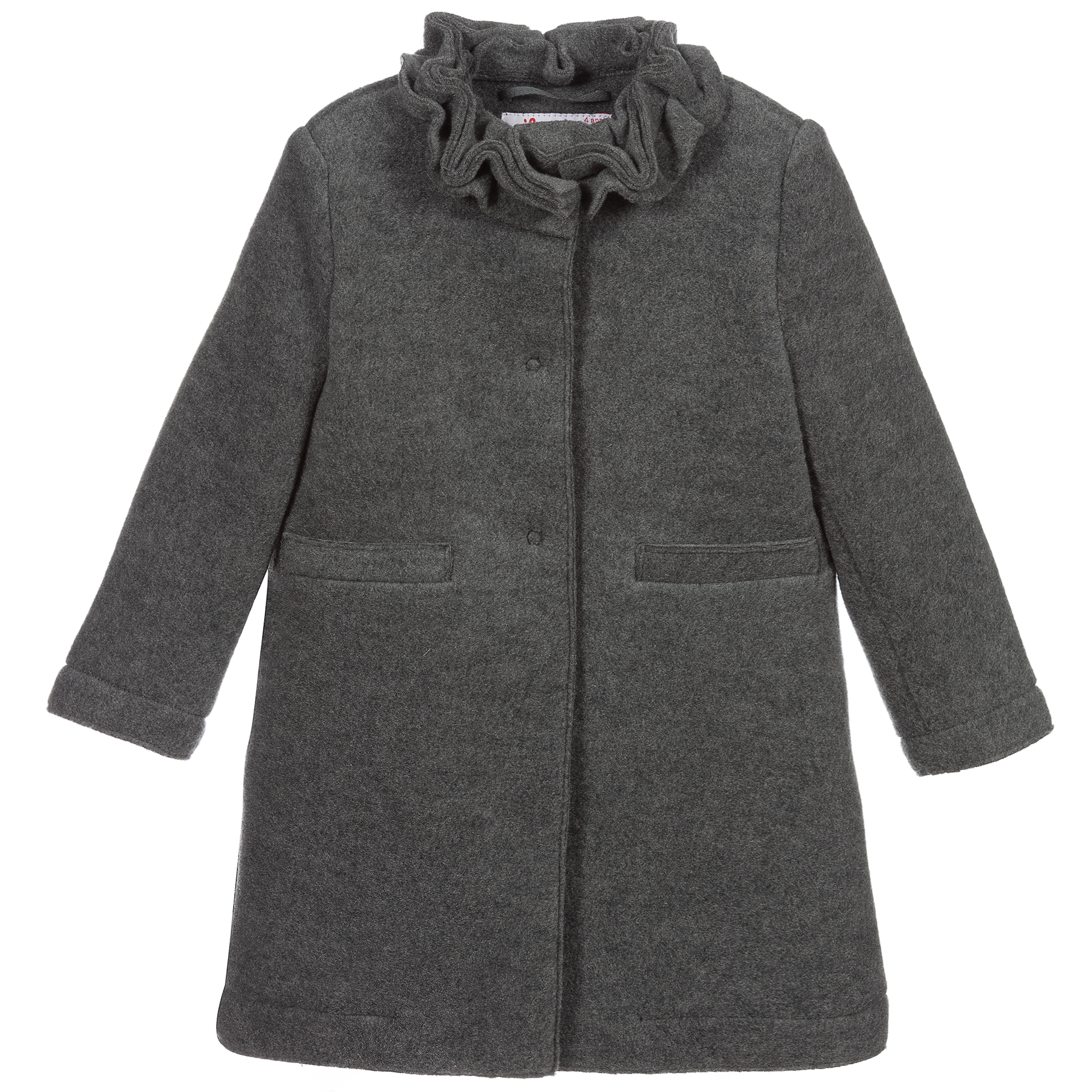 girls grey coat