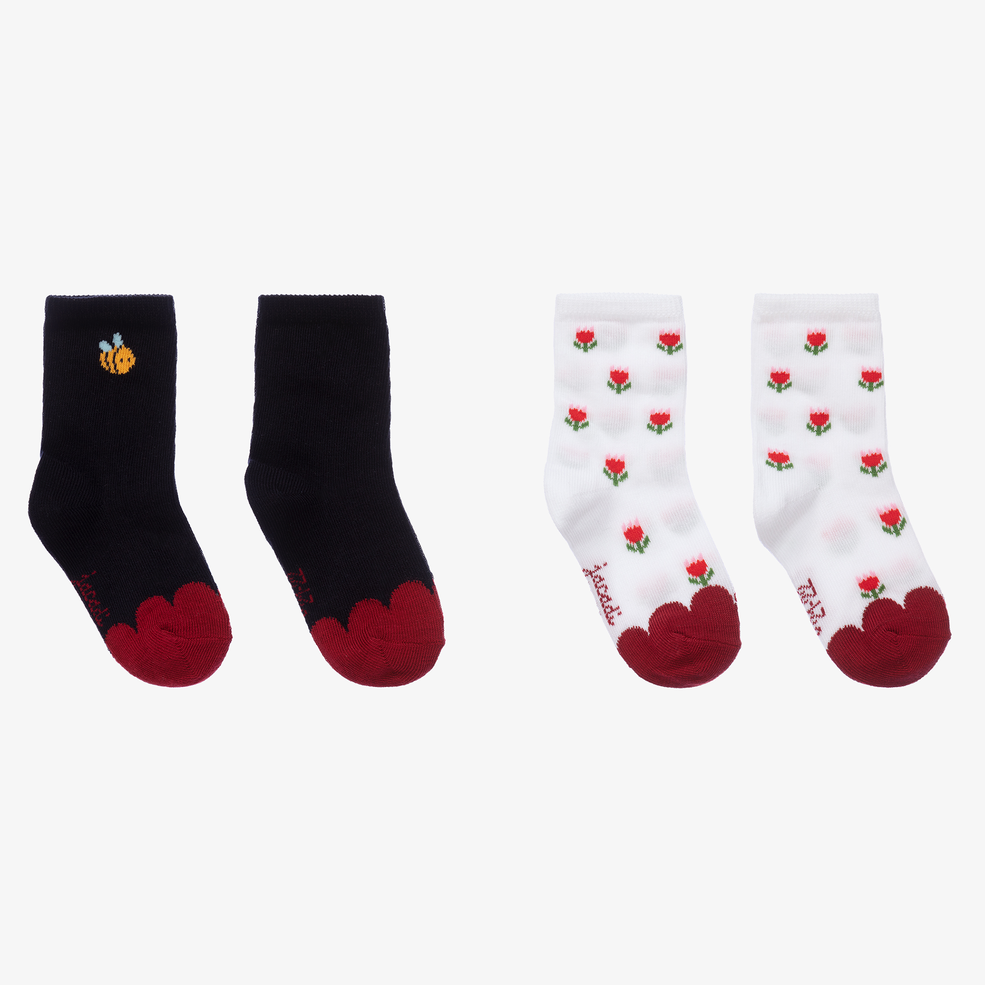 Jacadi Paris White Baby Socks One Size