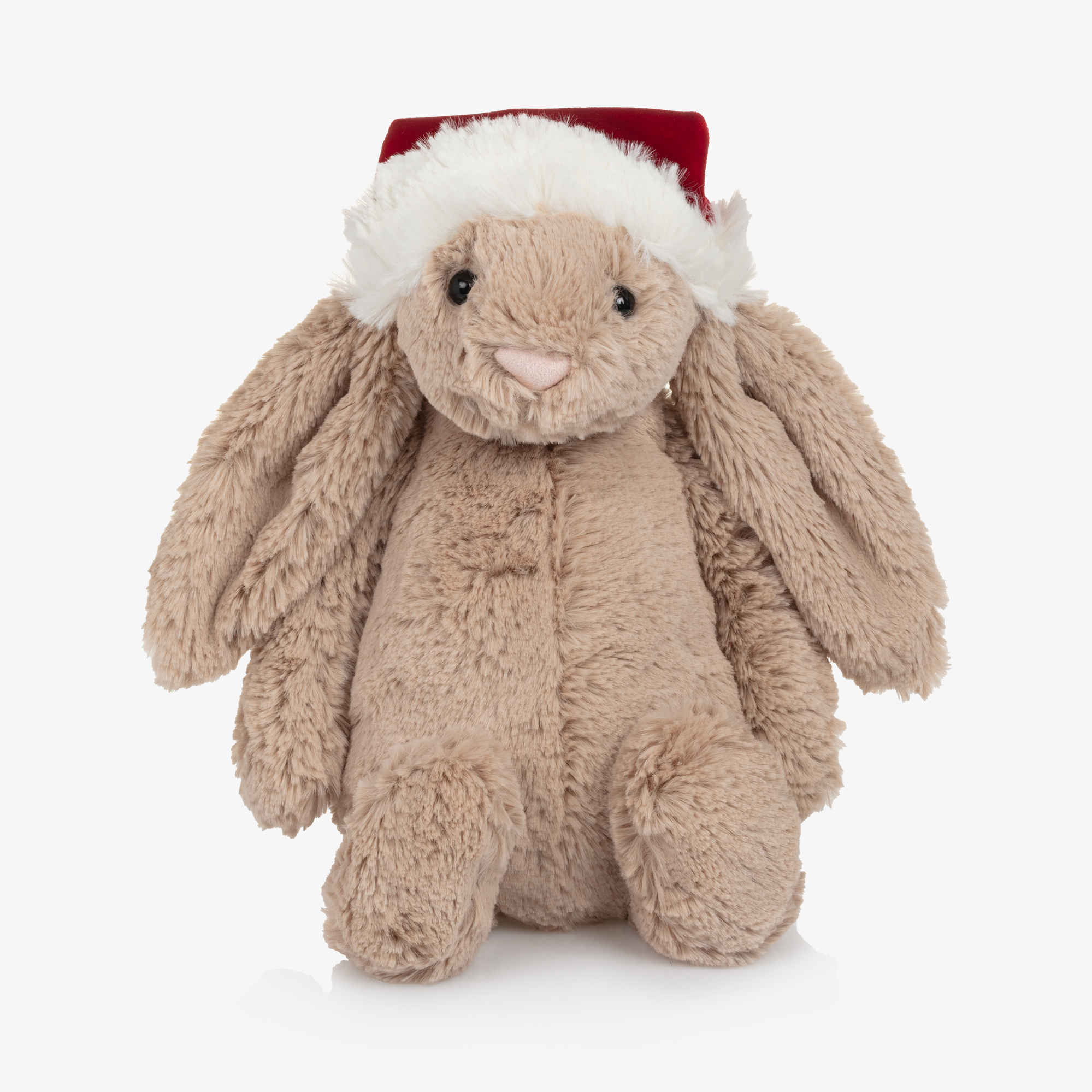 Jellycat Beige Bashful Christmas Bunny 31cm Childrensalon