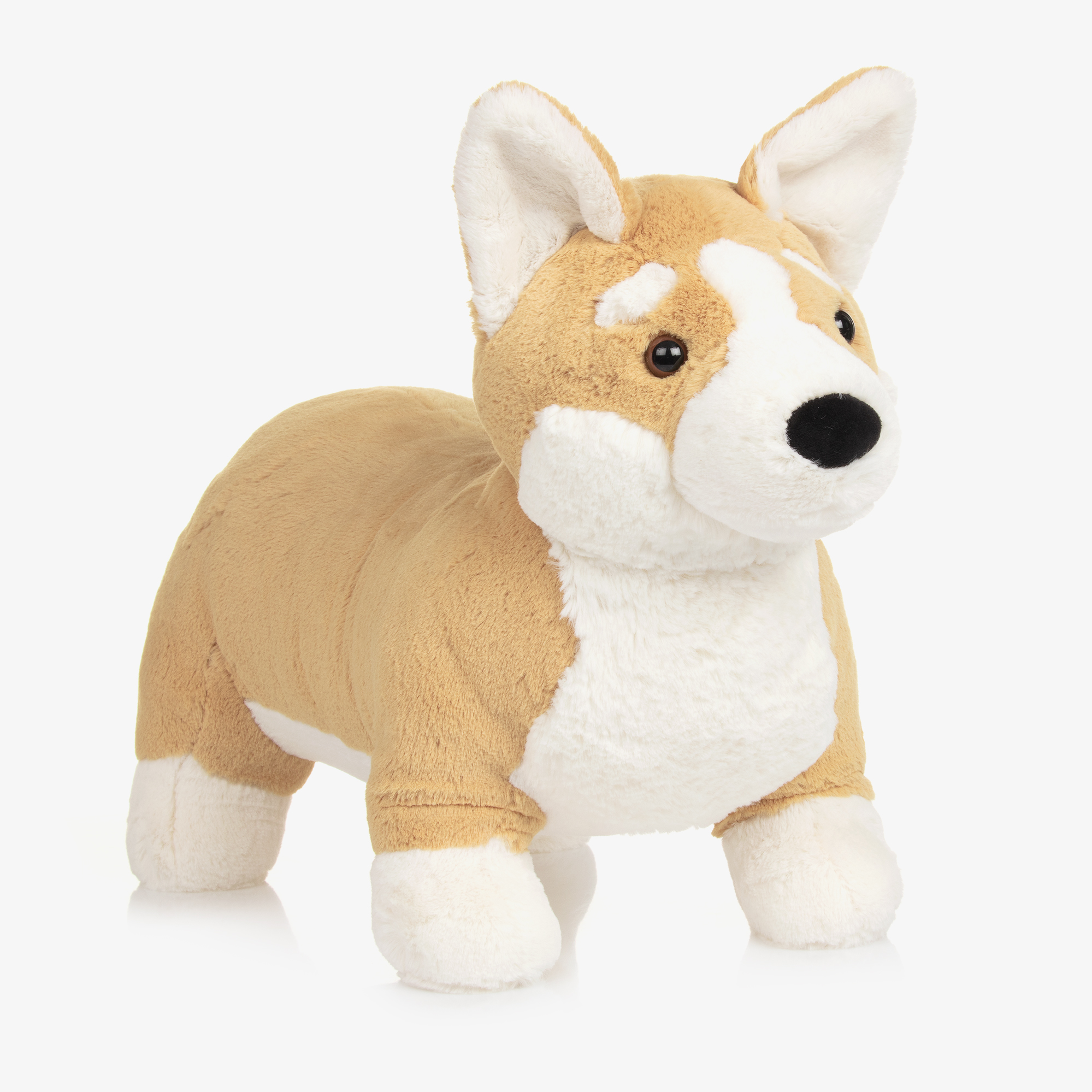 Jellycat Beige Betty Corgi Soft Toy 34cm Childrensalon