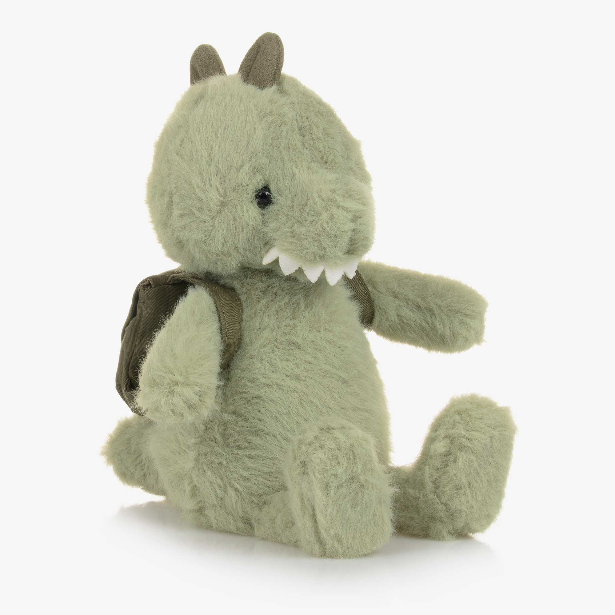 Jellycat - Green Backpack Dino Soft Toy (24cm)