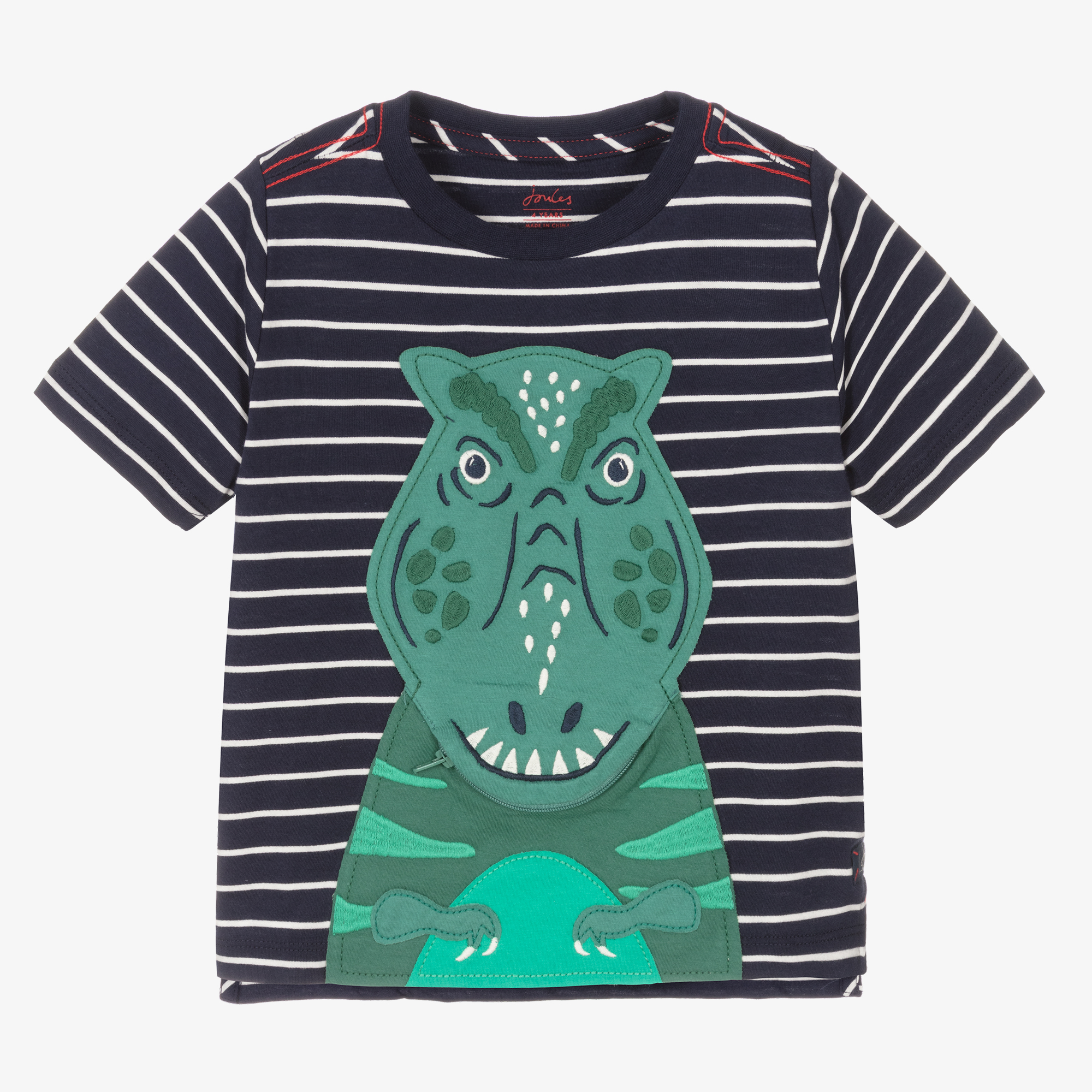 Joules - Blue Striped Bee T-Shirt | Childrensalon
