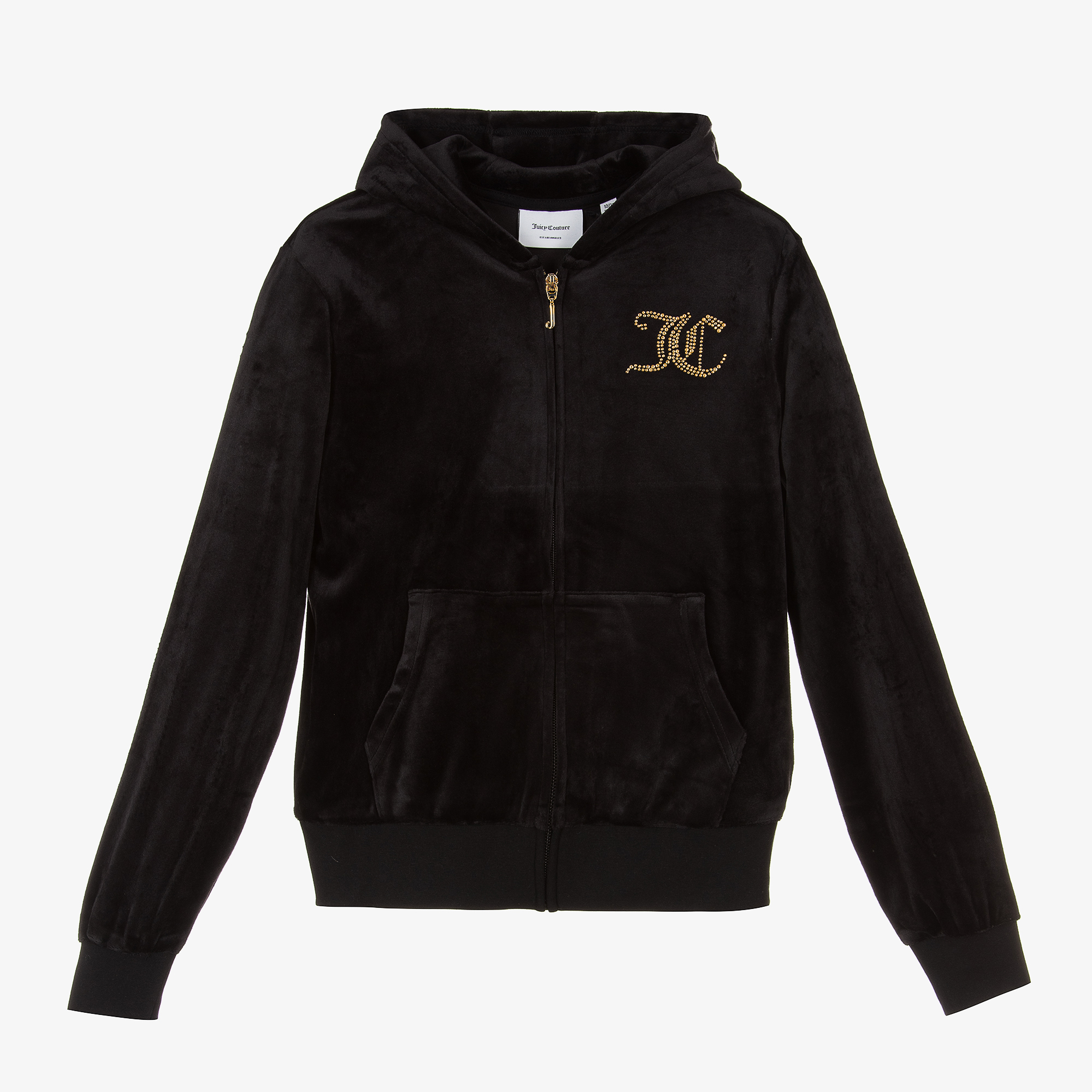 Juicy Couture Black Velour Zip-Up Tracksuit – Scamps Kidswear