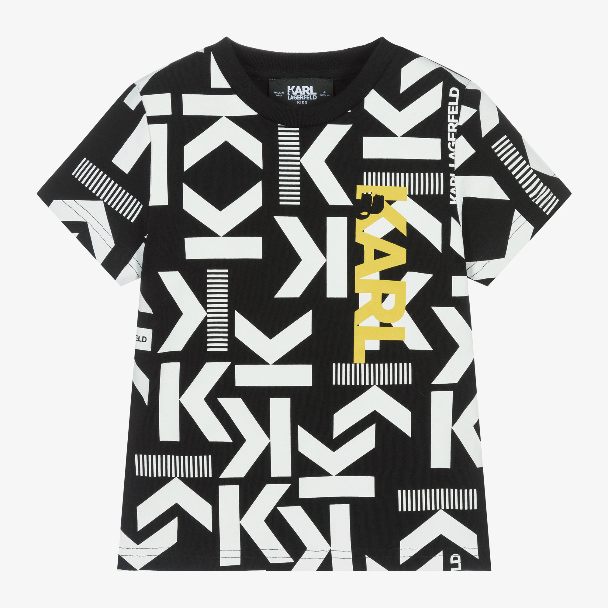 KARL LAGERFELD t-shirt Black for boys