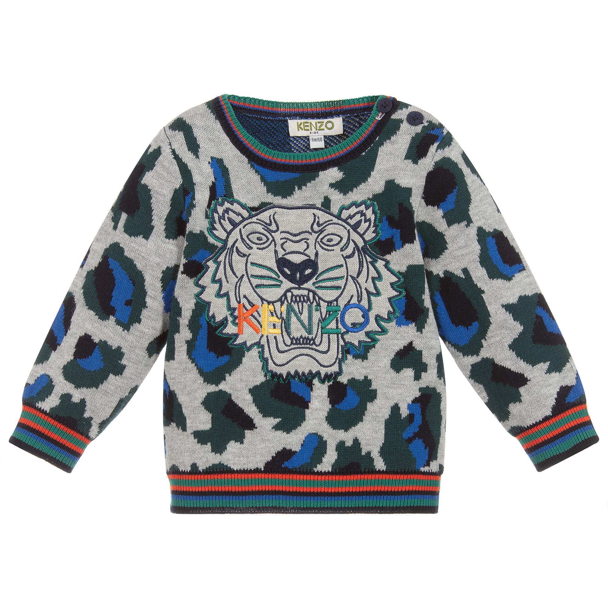KENZO KIDS - Baby Boys Tiger Sweater 