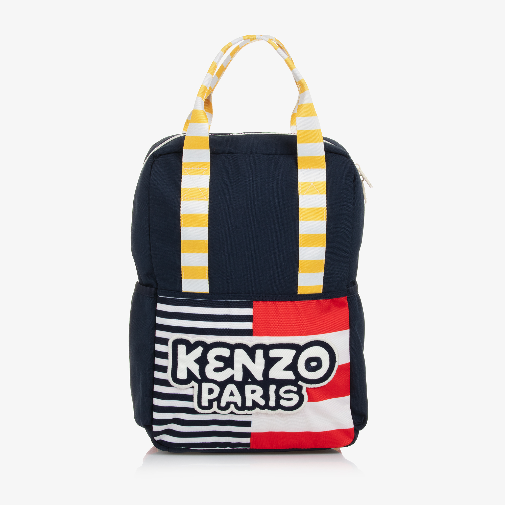 Blue striped clearance backpack