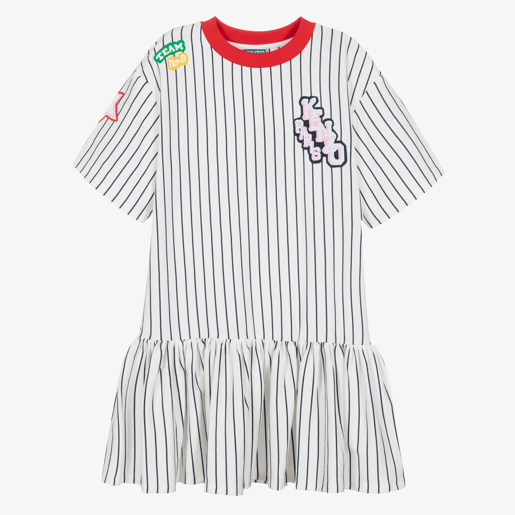 KENZO Club Baseball Stripe' dress