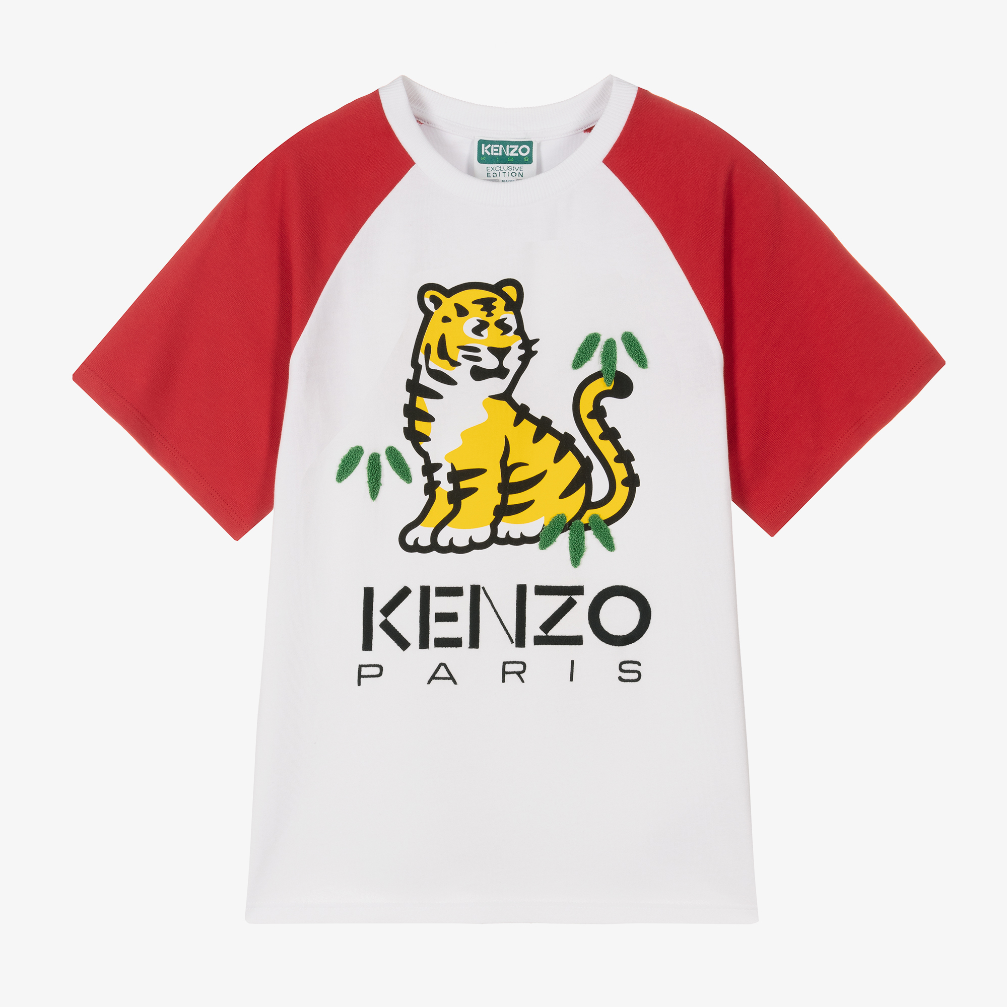 KENZO KIDS Teen Girls White KOTORA T-Shirt | Childrensalon