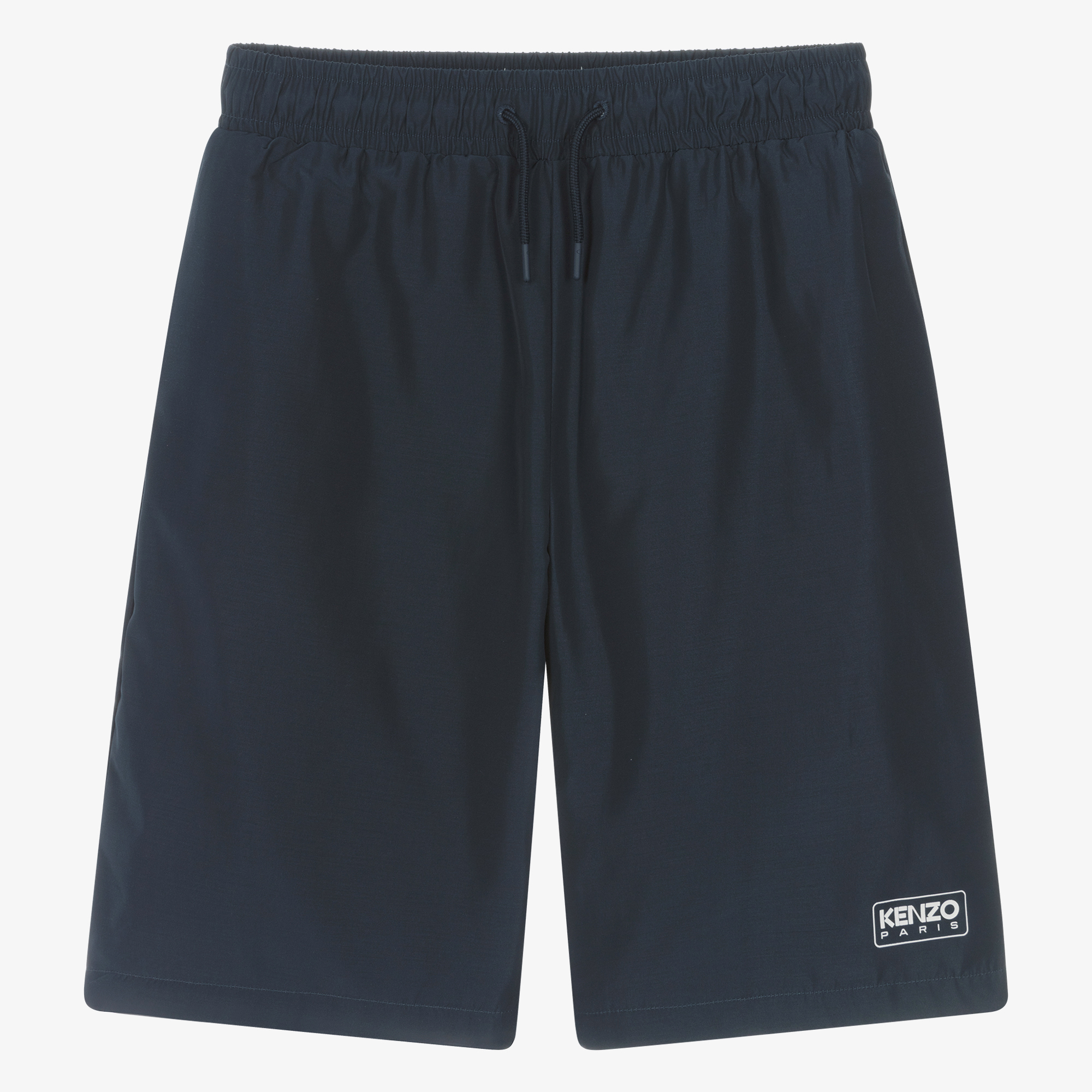 Navy blue drawstring store shorts